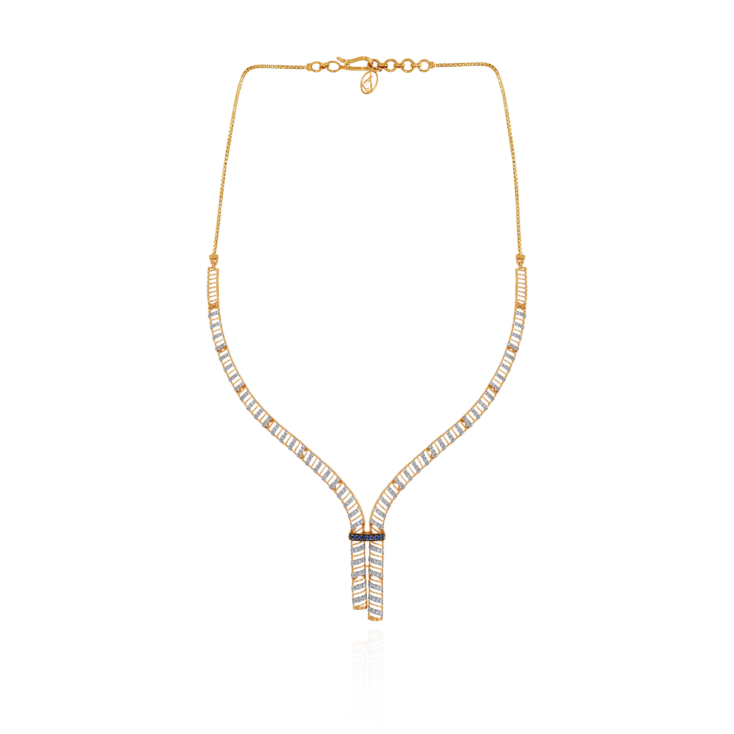 Eterna Form Diamond Necklace - Senco Gold and Diamonds