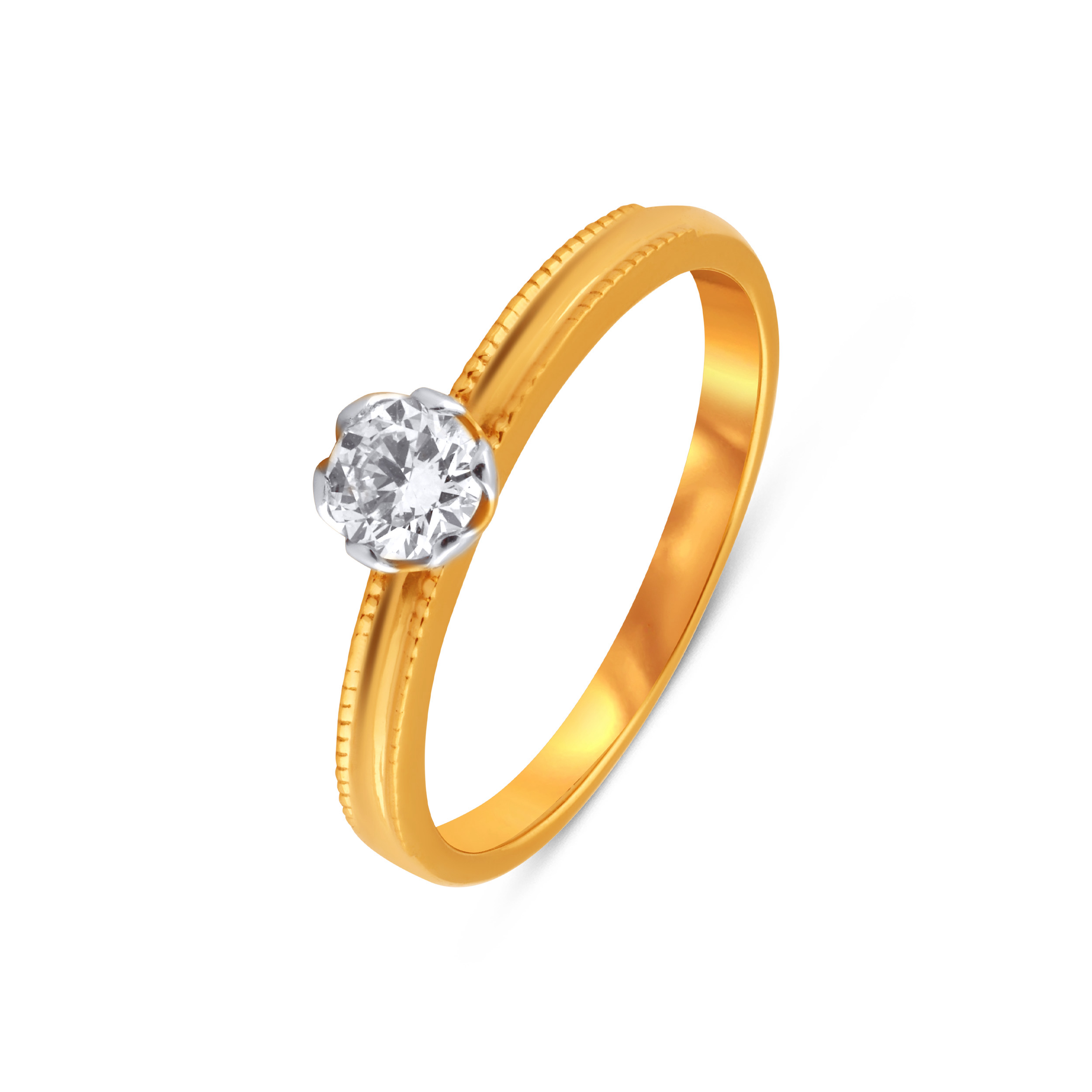 Essence Of Grace Solitaire Diamond Ring - Senco Gold and Diamonds