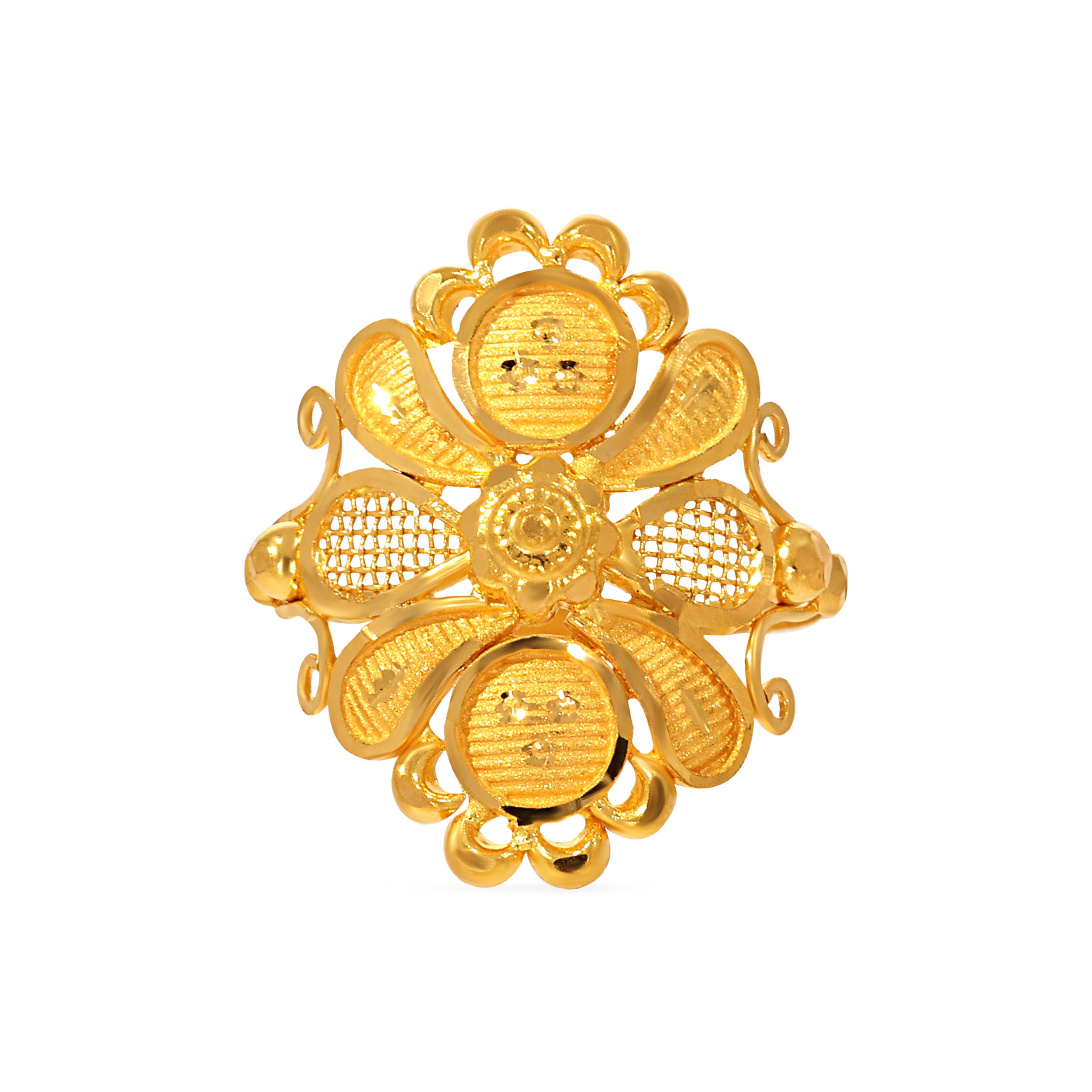 22K Yellow Gold  Ladies Ring  - GLR-D000545294 - Senco Gold and Diamonds