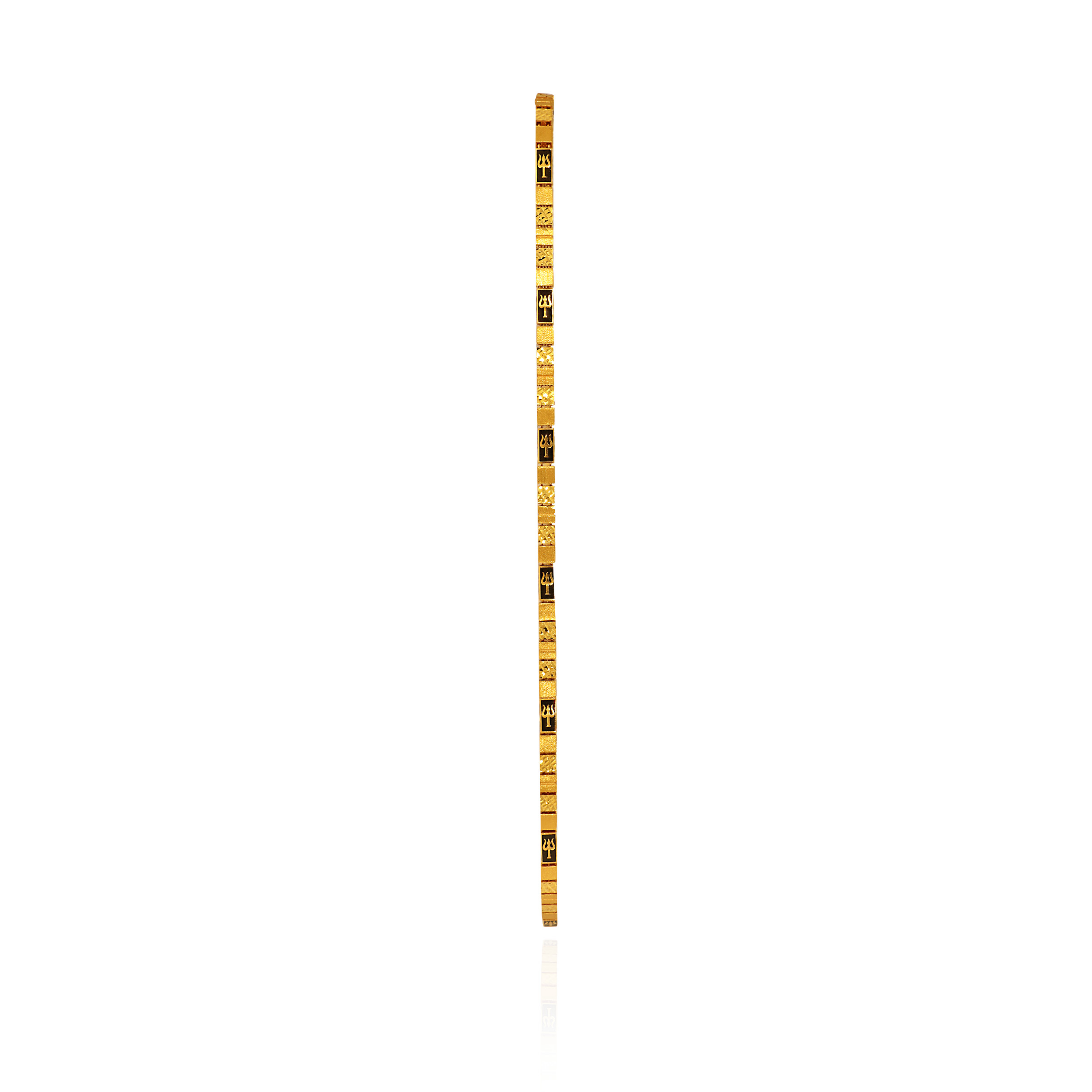 Trishul Accent Men's Gold Chain - Senco Gold and Diamonds
