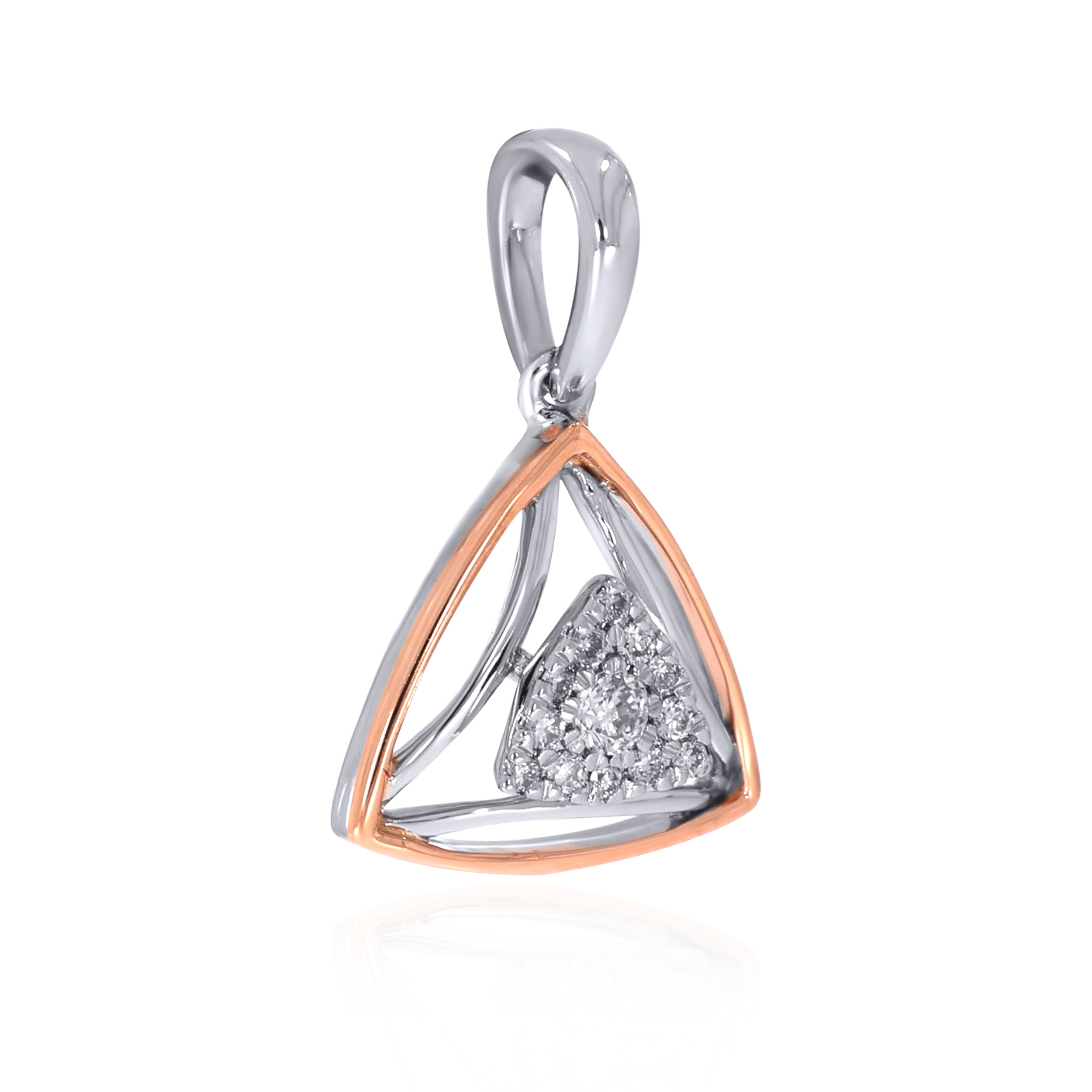 Enchanting Prism Platinum Pendant - Senco Gold and Diamonds
