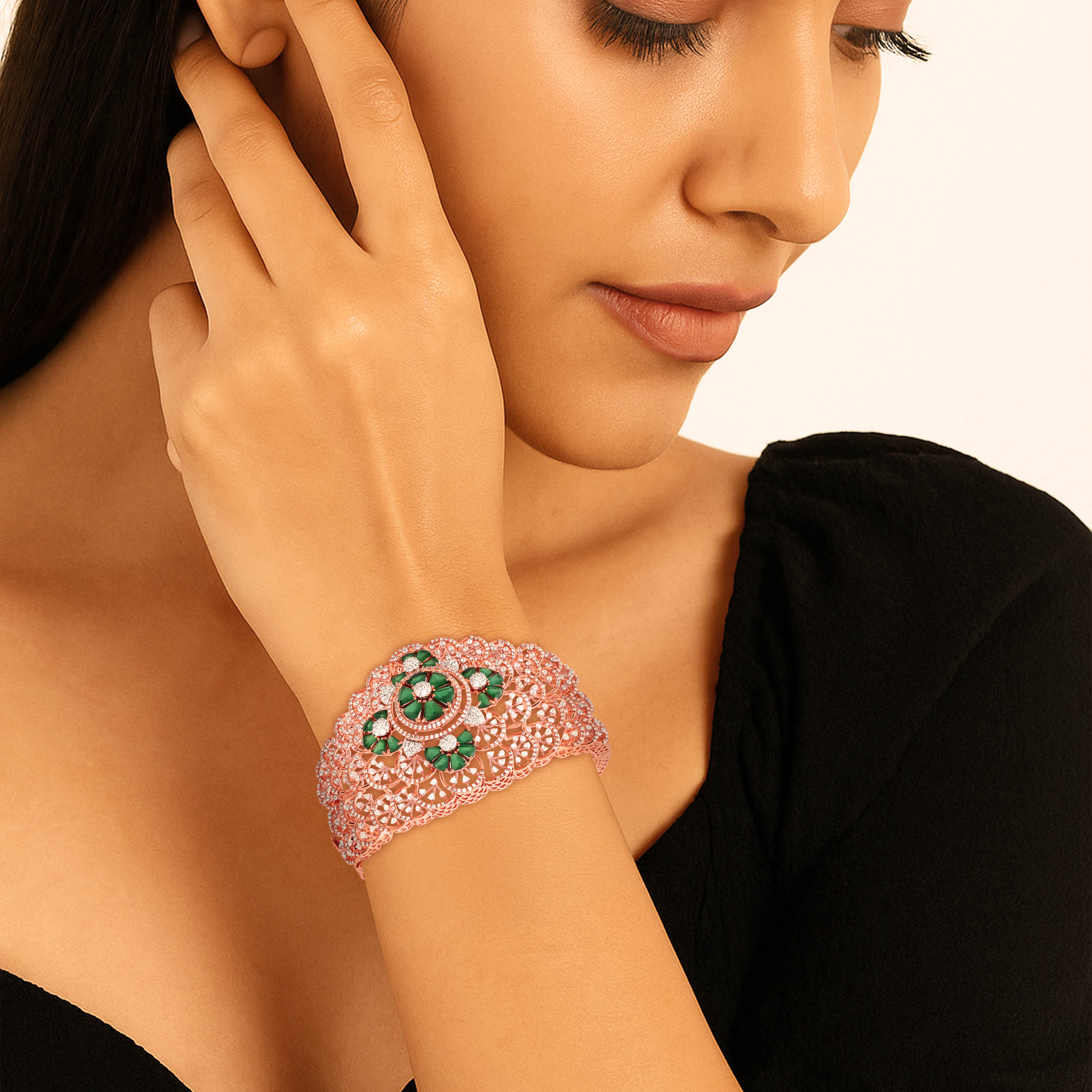 Rosé Éclat Diamond Bracelet - Senco Gold and Diamonds
