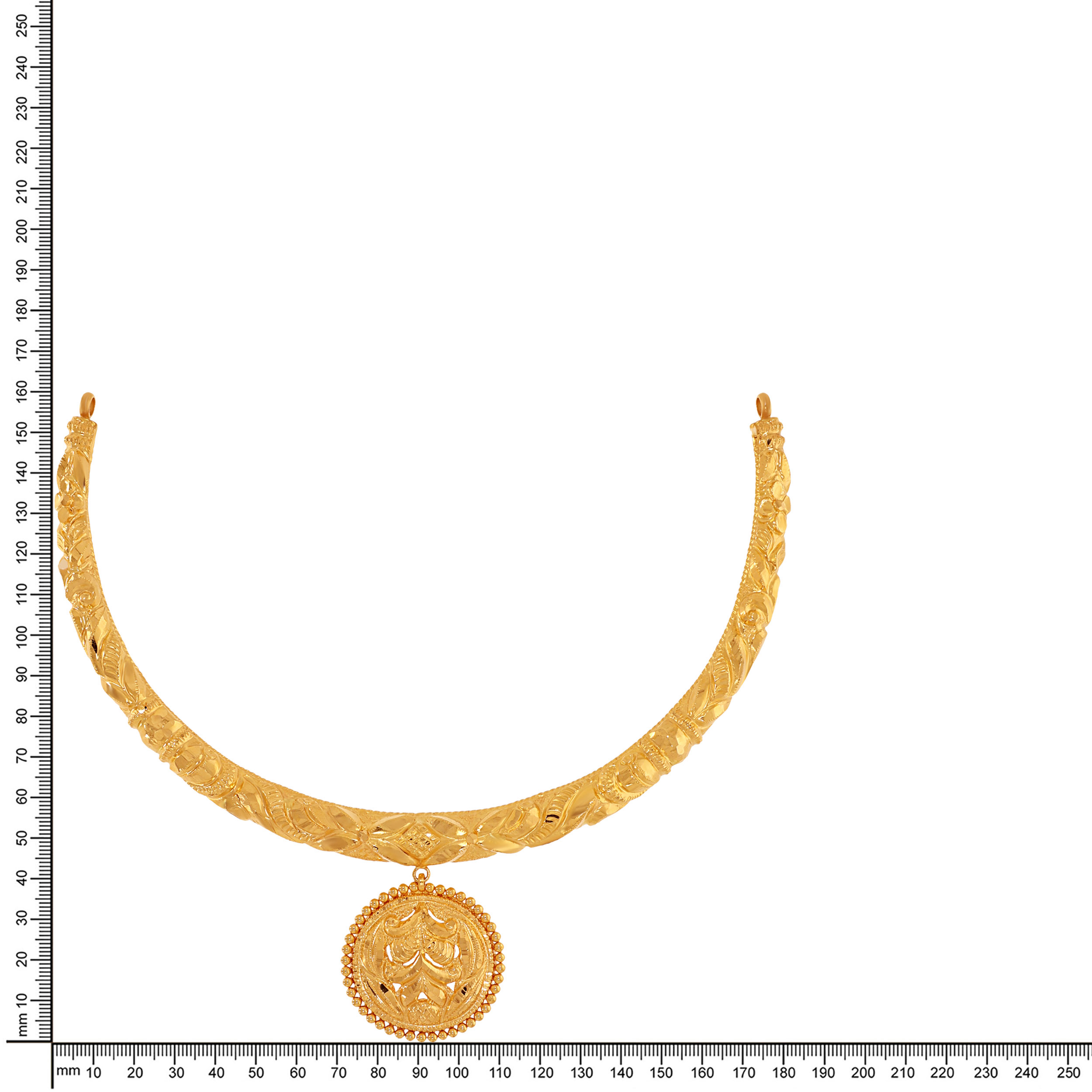 Classic Ceremonial Gold Necklace - Senco Gold and Diamonds