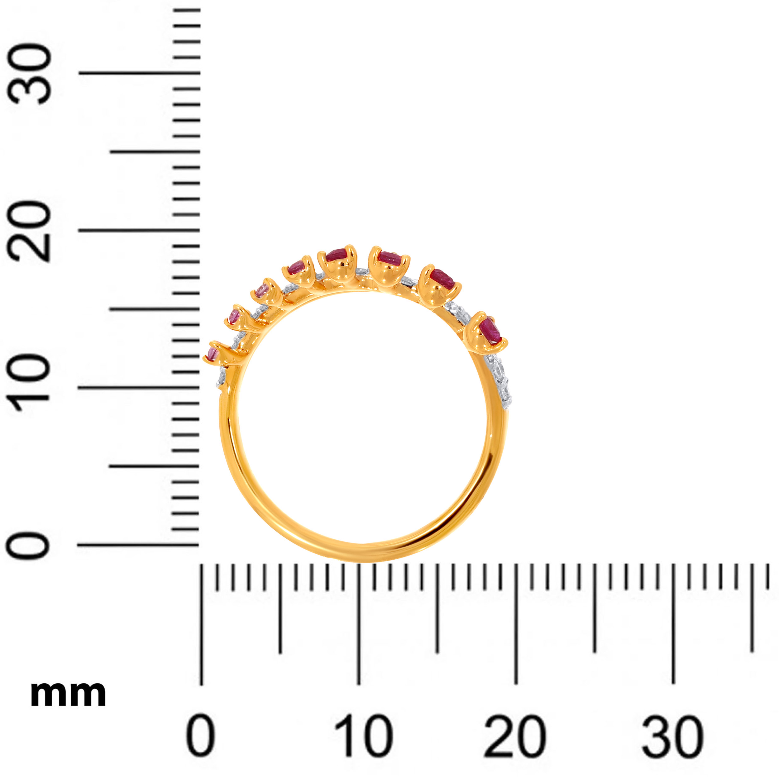 Rhythmic Radiance Diamond Ring - Senco Gold and Diamonds