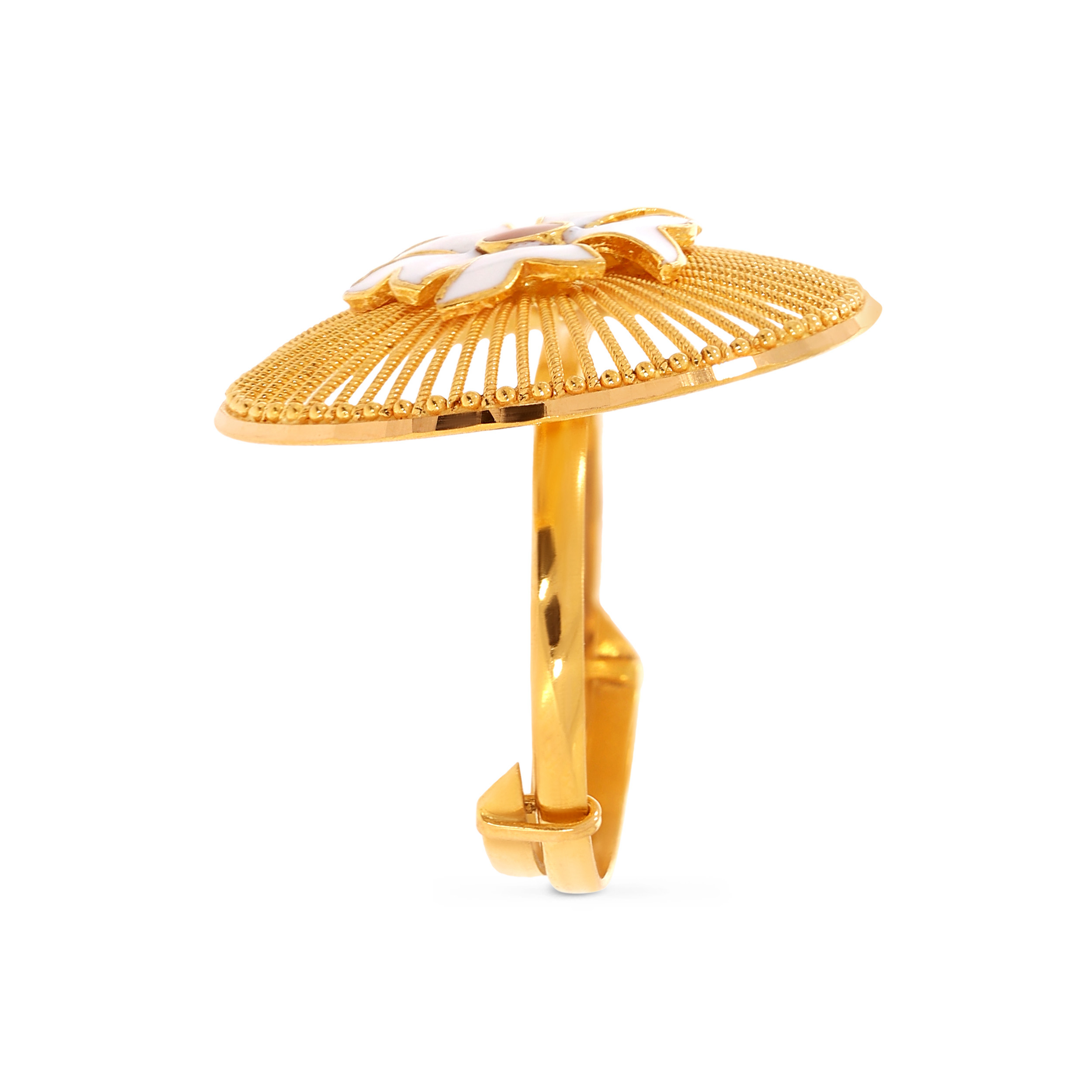22K Yellow Gold Ring-GLR-D000783644 - Senco Gold and Diamonds