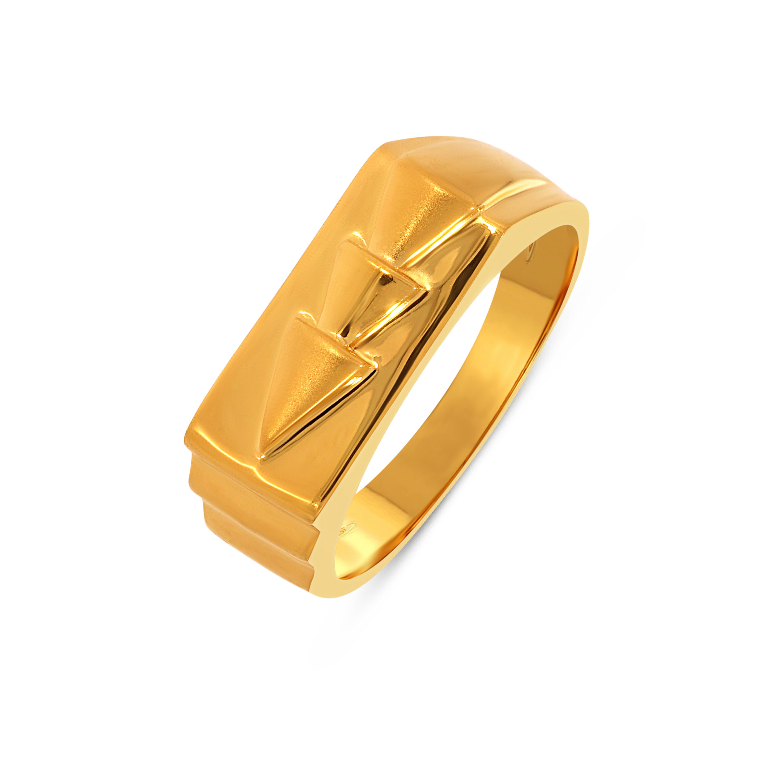 22K Yellow Gold Men Ring-GGR-D000649343 - Senco Gold and Diamonds