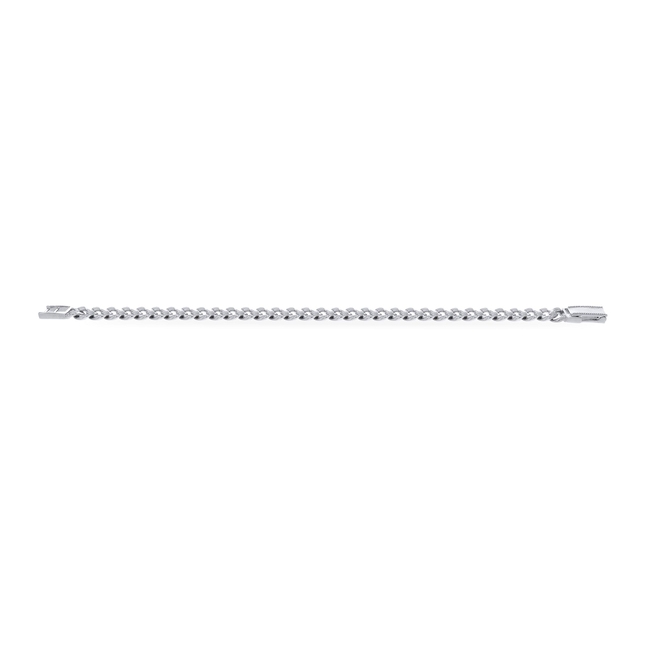 Connected Orbs Men Platinum Wristlet - Senco Gold and Diamonds