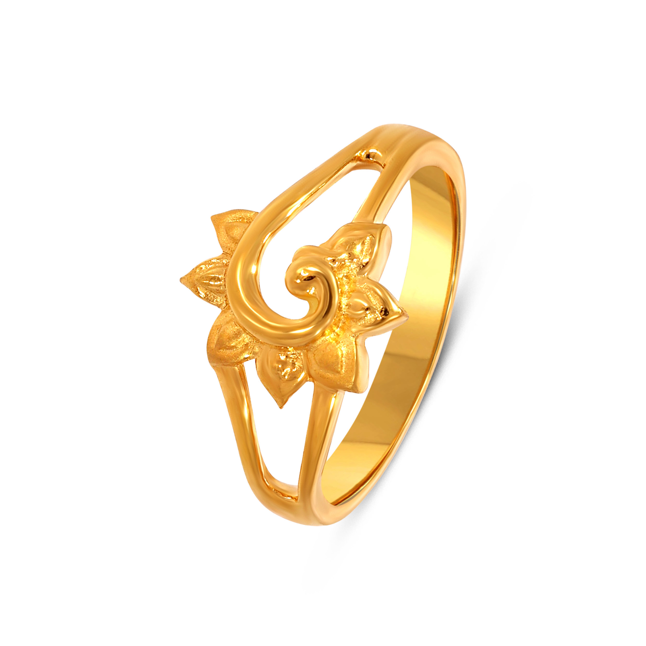 22K Yellow Gold Ladies Ring  - GLR-D000075602 - Senco Gold and Diamonds