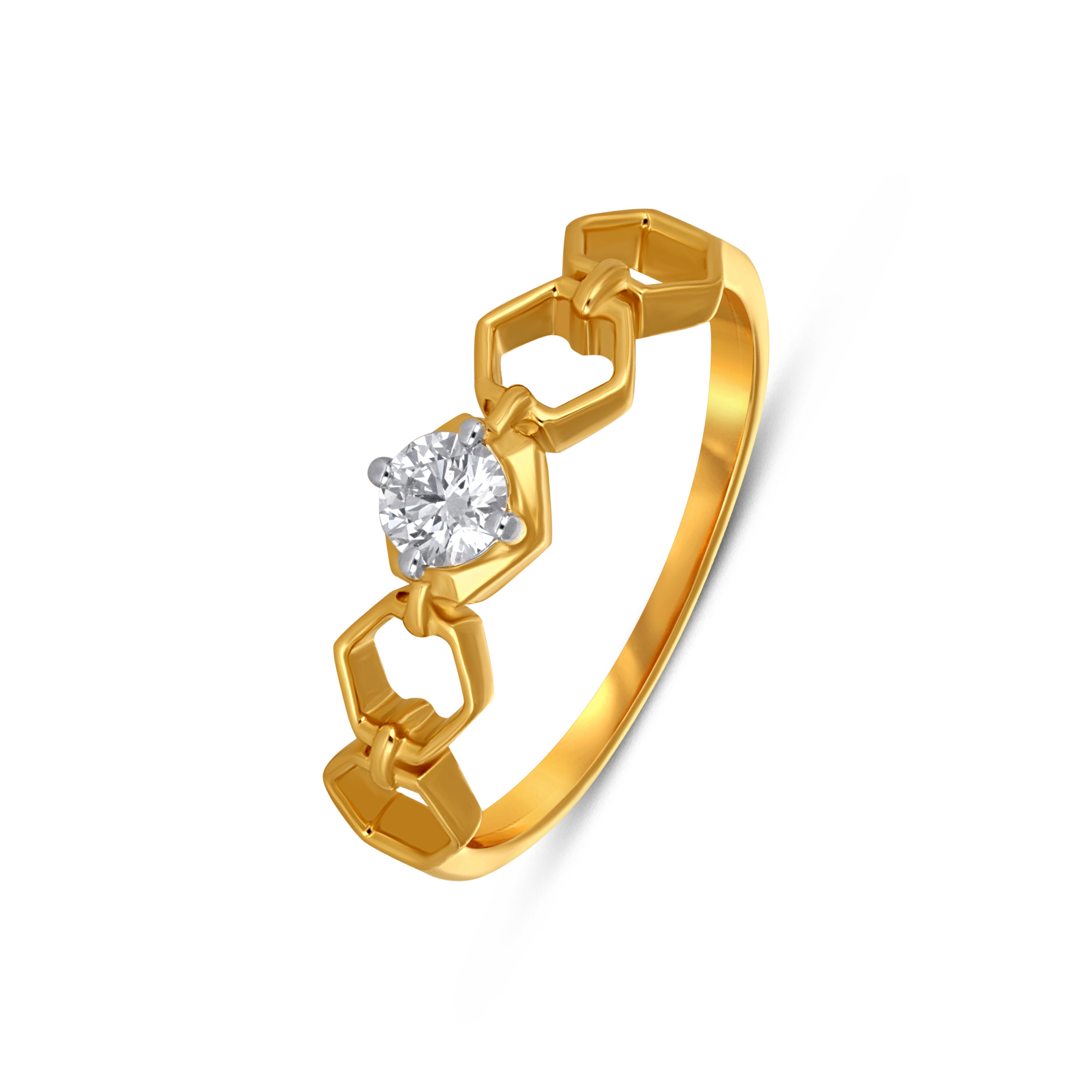 Celestia Luxe Solitaire Diamond Ring - Senco Gold and Diamonds