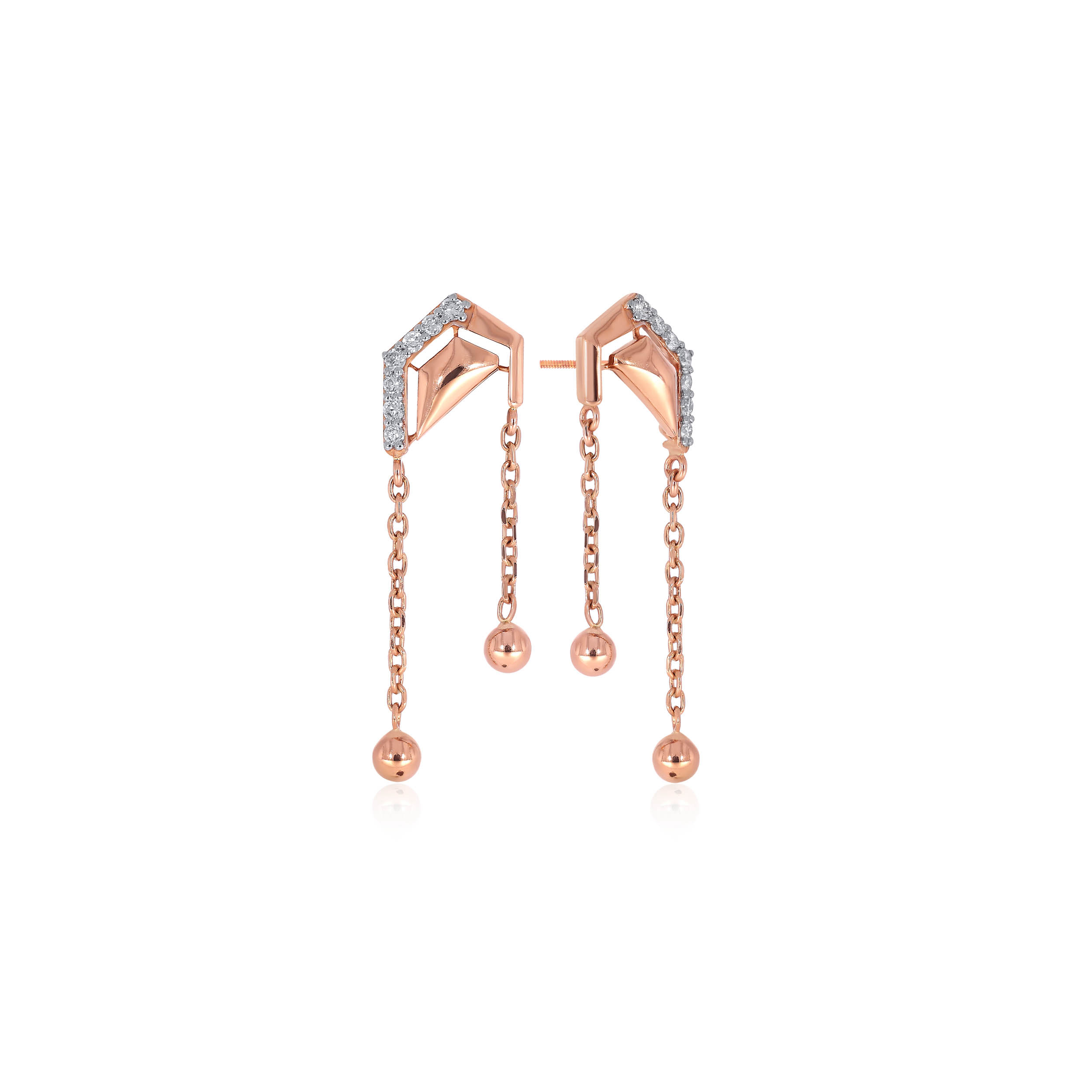 Urban Elegance Diamond Earrings - Senco Gold and Diamonds