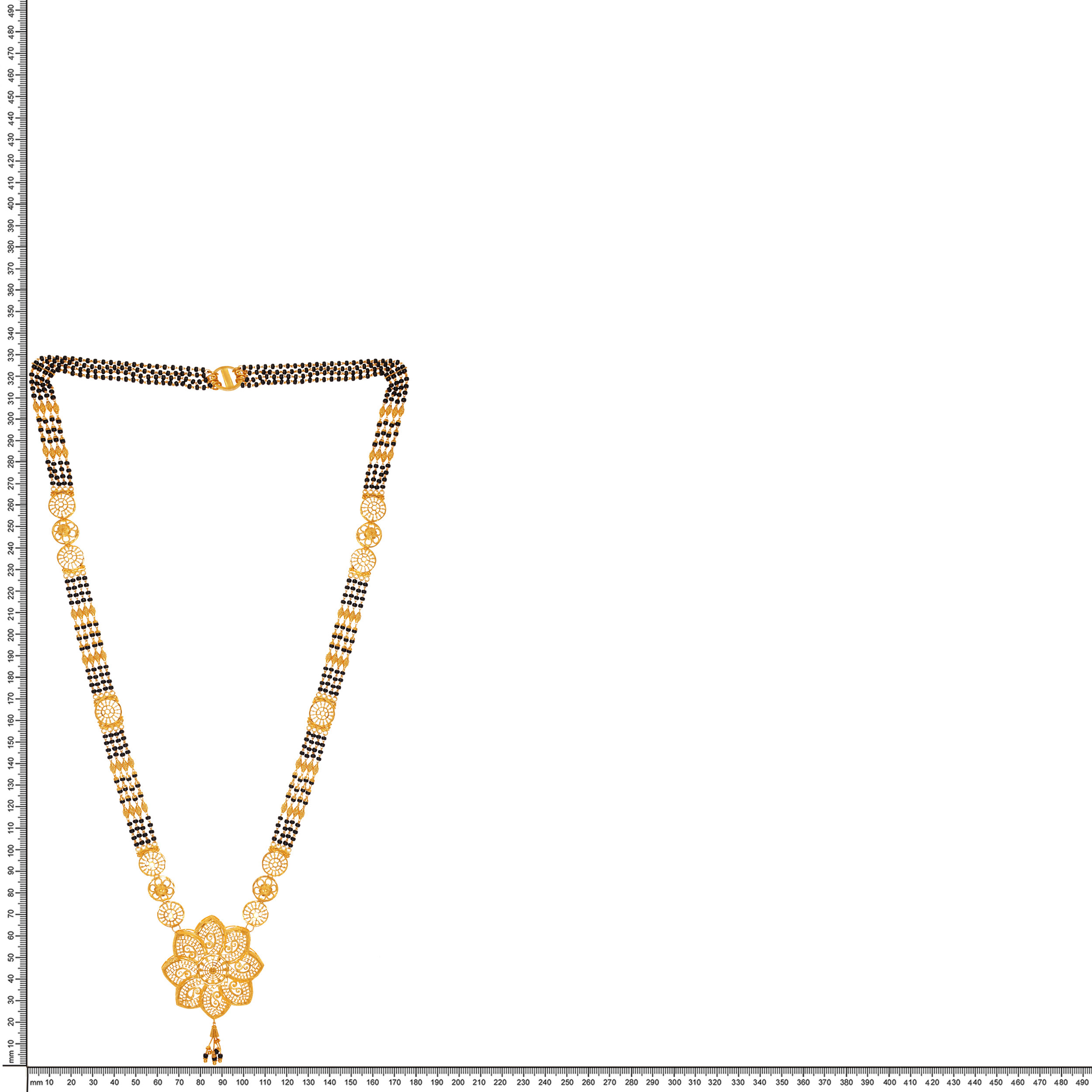 Harmony Love Gold Mangalsutra - Senco Gold and Diamonds