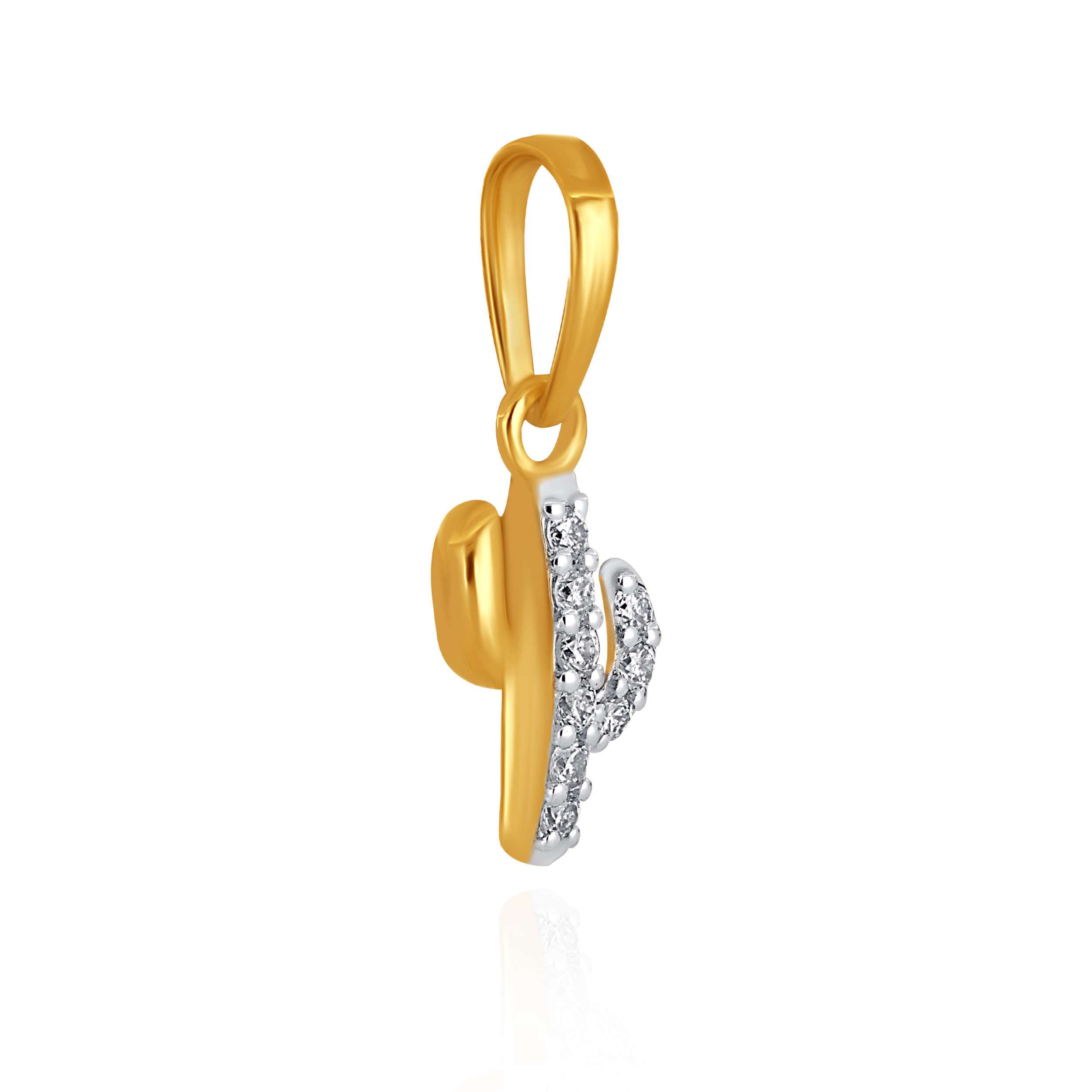 Tiny Cactus Kids' Diamond Pendant - Senco Gold and Diamonds