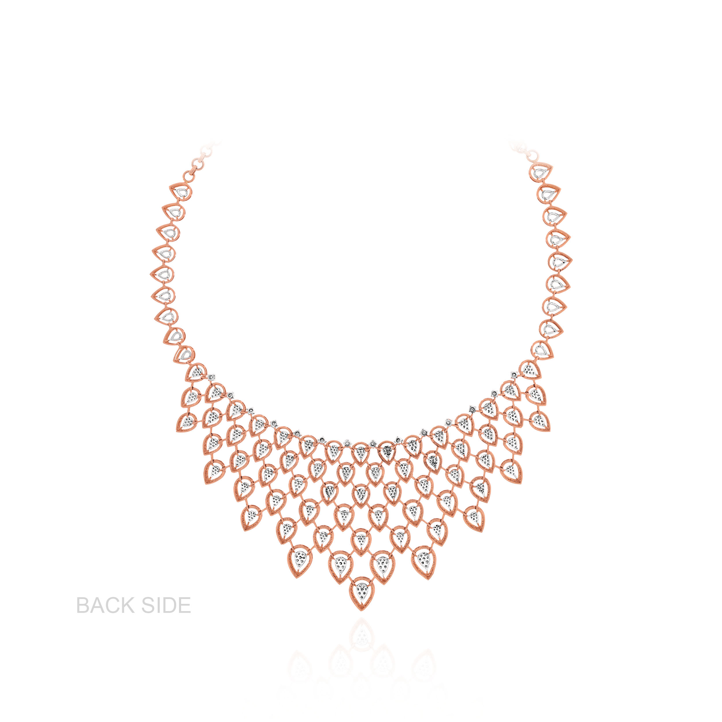 Lace of Light Diamond Necklace - Senco Gold and Diamonds