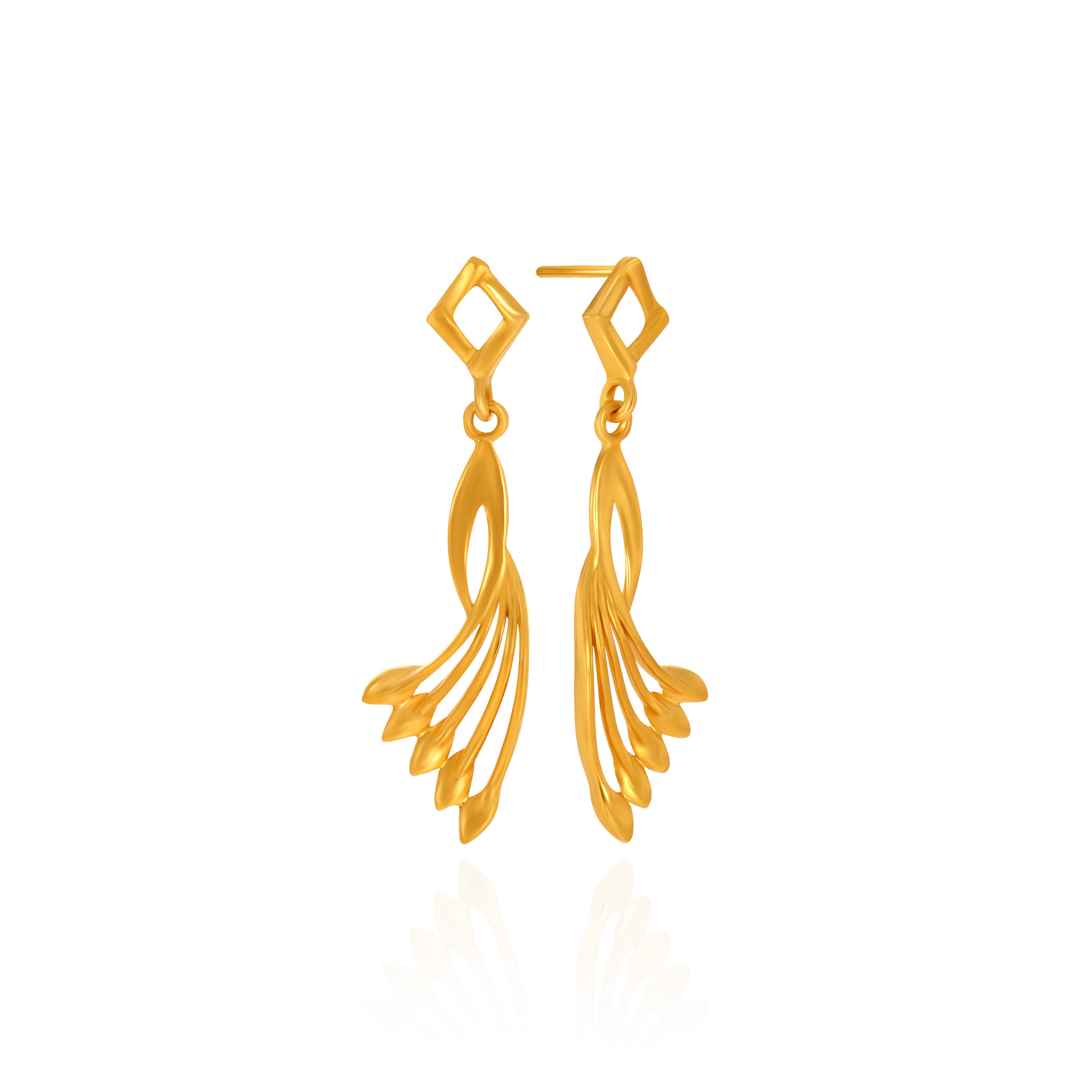 Soaring Grace Gold Earrings - Senco Gold and Diamonds