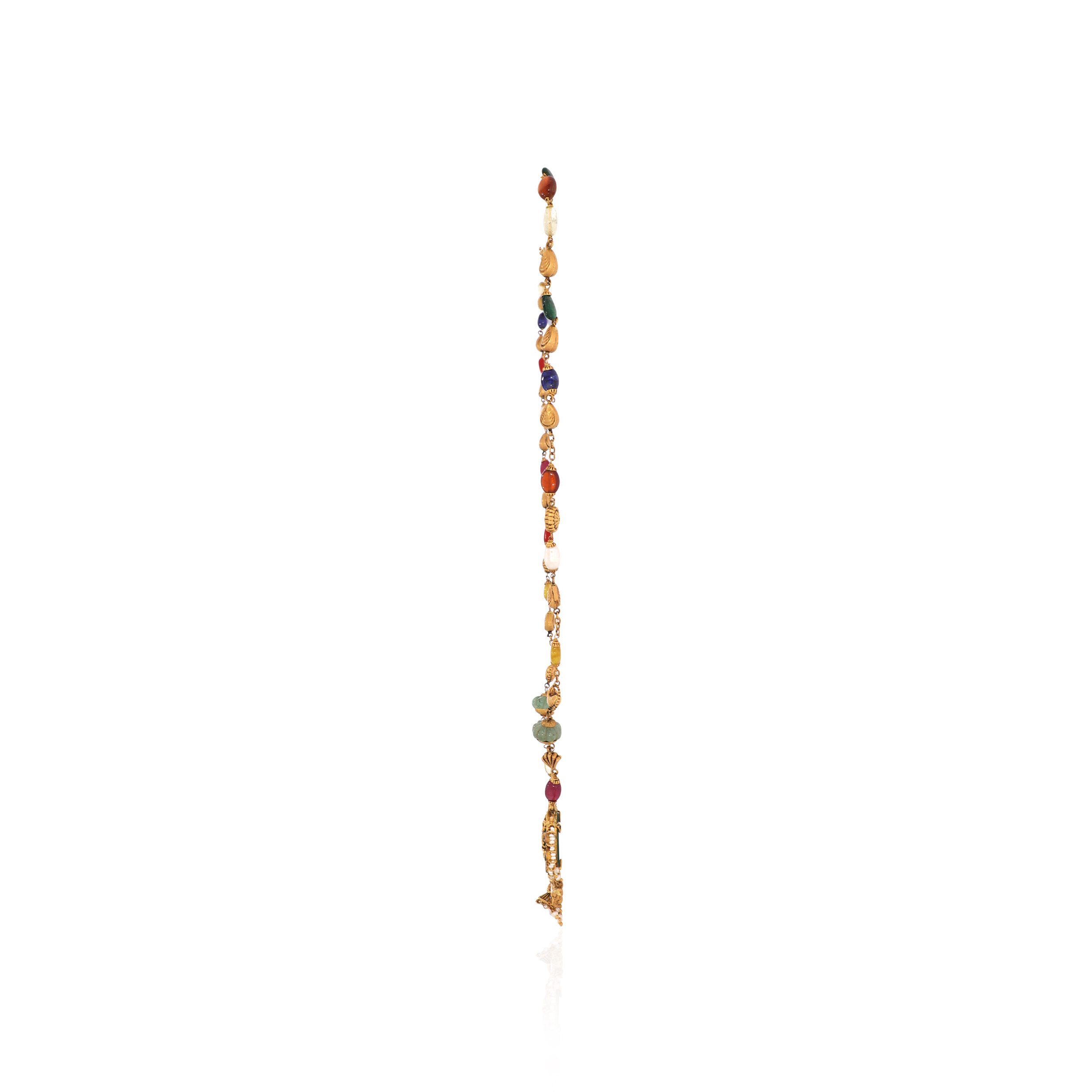 22K Yellow Gold Kundan Necklace-GN-D000782876 - Senco Gold and Diamonds