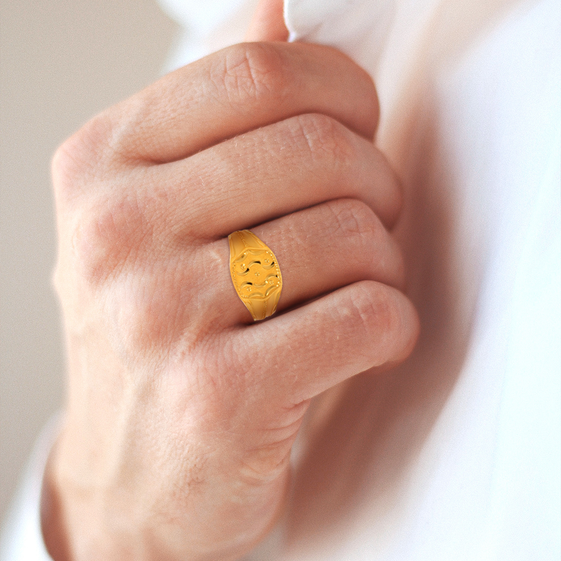 22K Gold Men Ring-GGR-D000544656 - Senco Gold and Diamonds