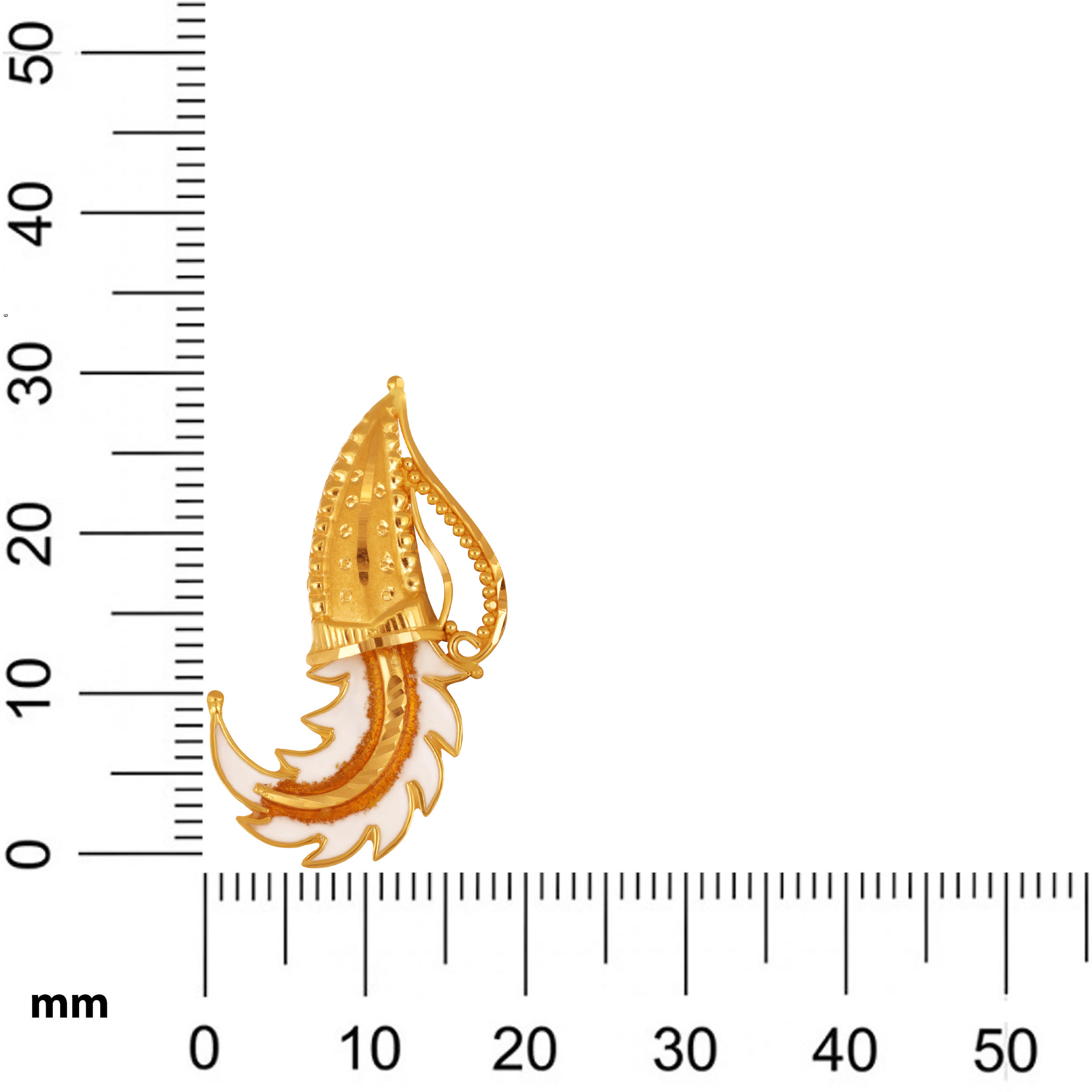 Luminous Flora Gold Studs - Senco Gold and Diamonds