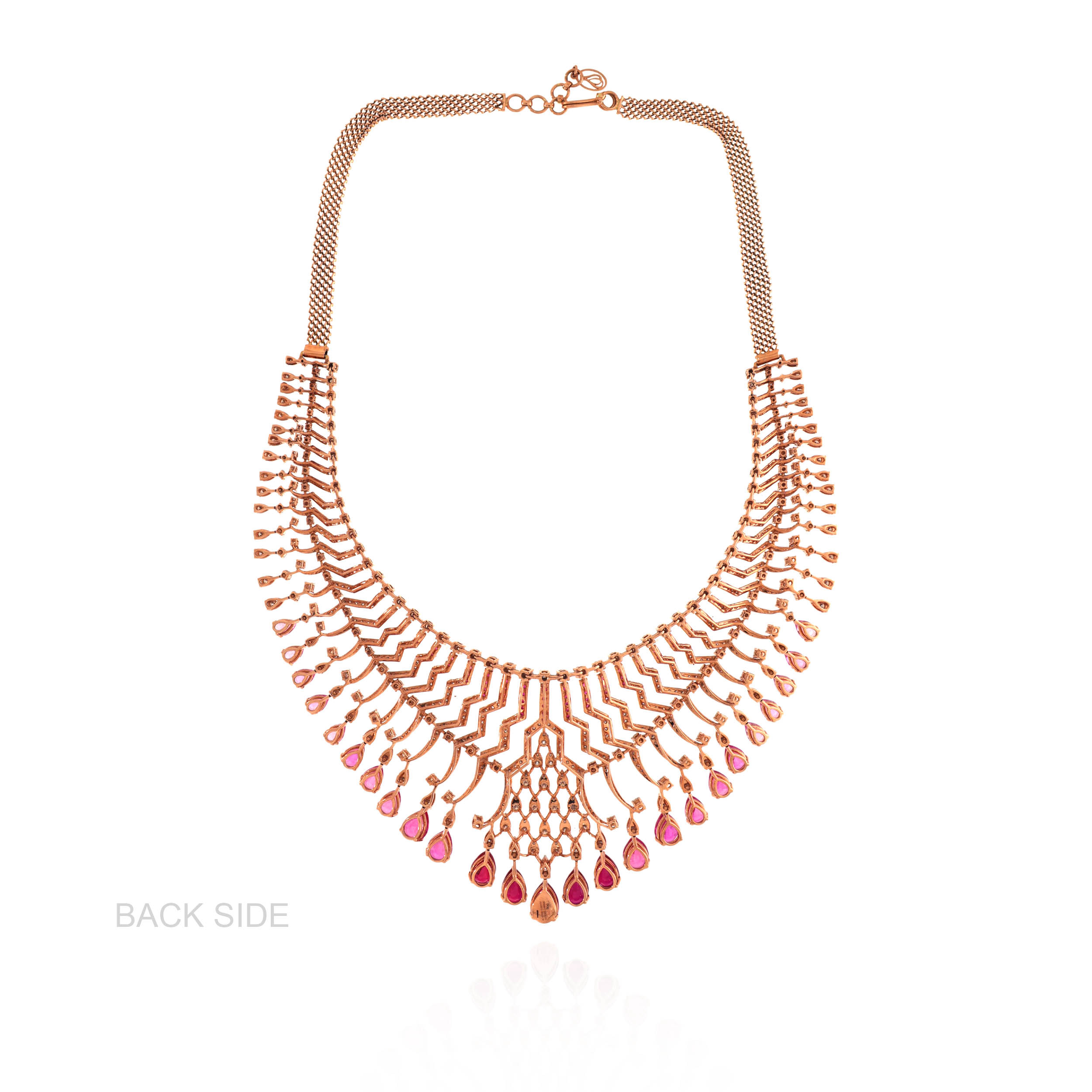 Venetian Rouge Diamond Necklace - Senco Gold and Diamonds