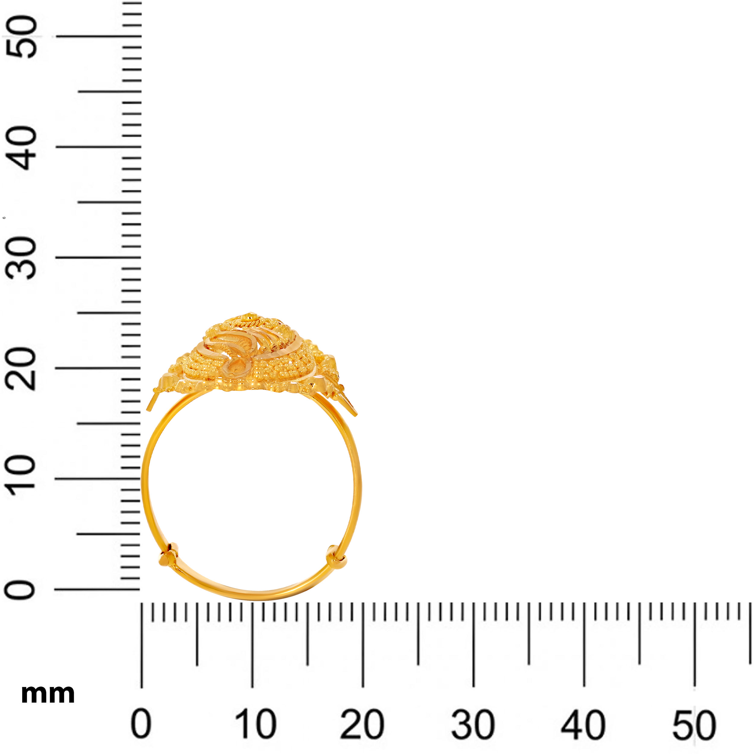 22K Yellow Gold Casual Gold Ring-GLR-D000556199 - Senco Gold and Diamonds