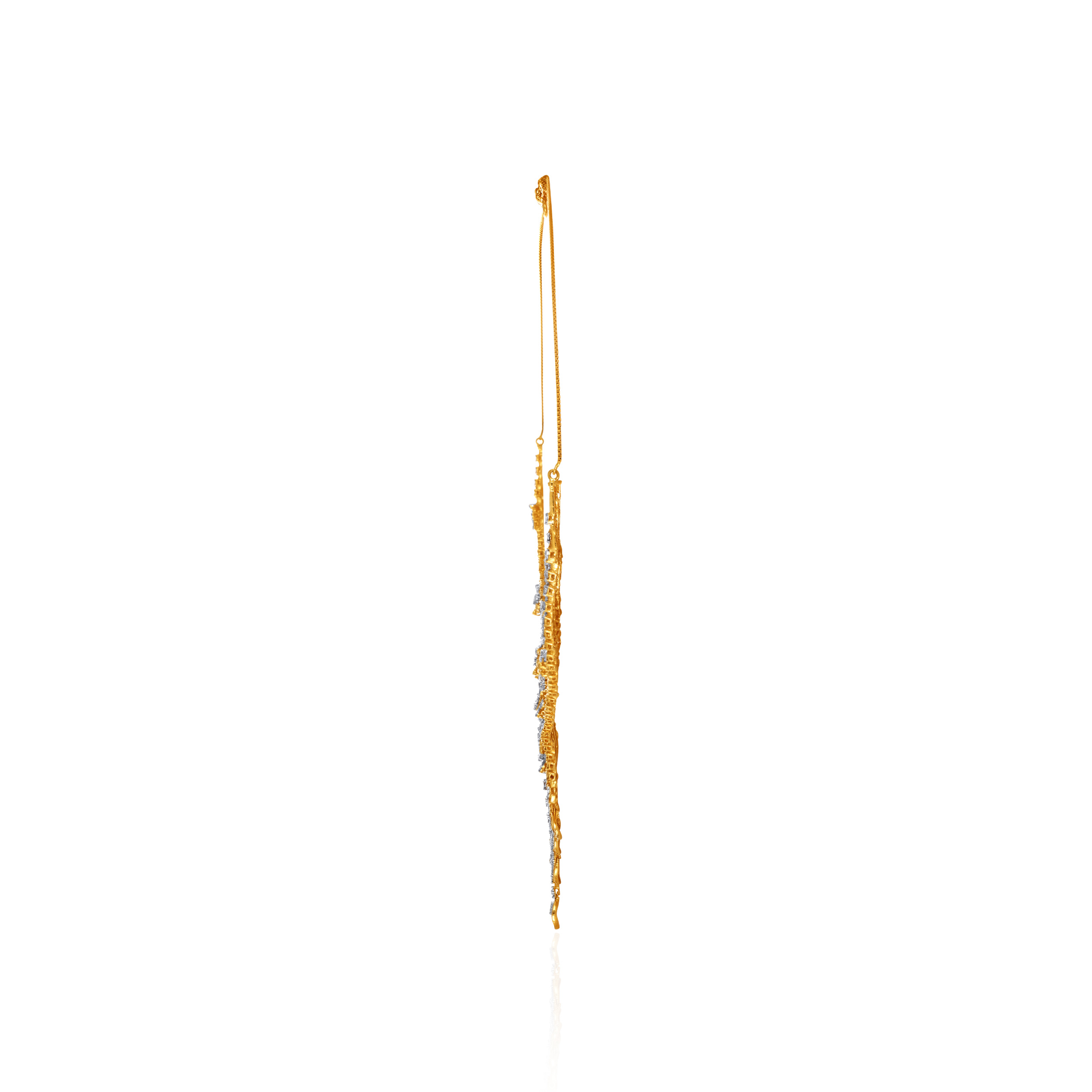 Cascade Of Waterfall Diamond Neklace - Senco Gold and Diamonds