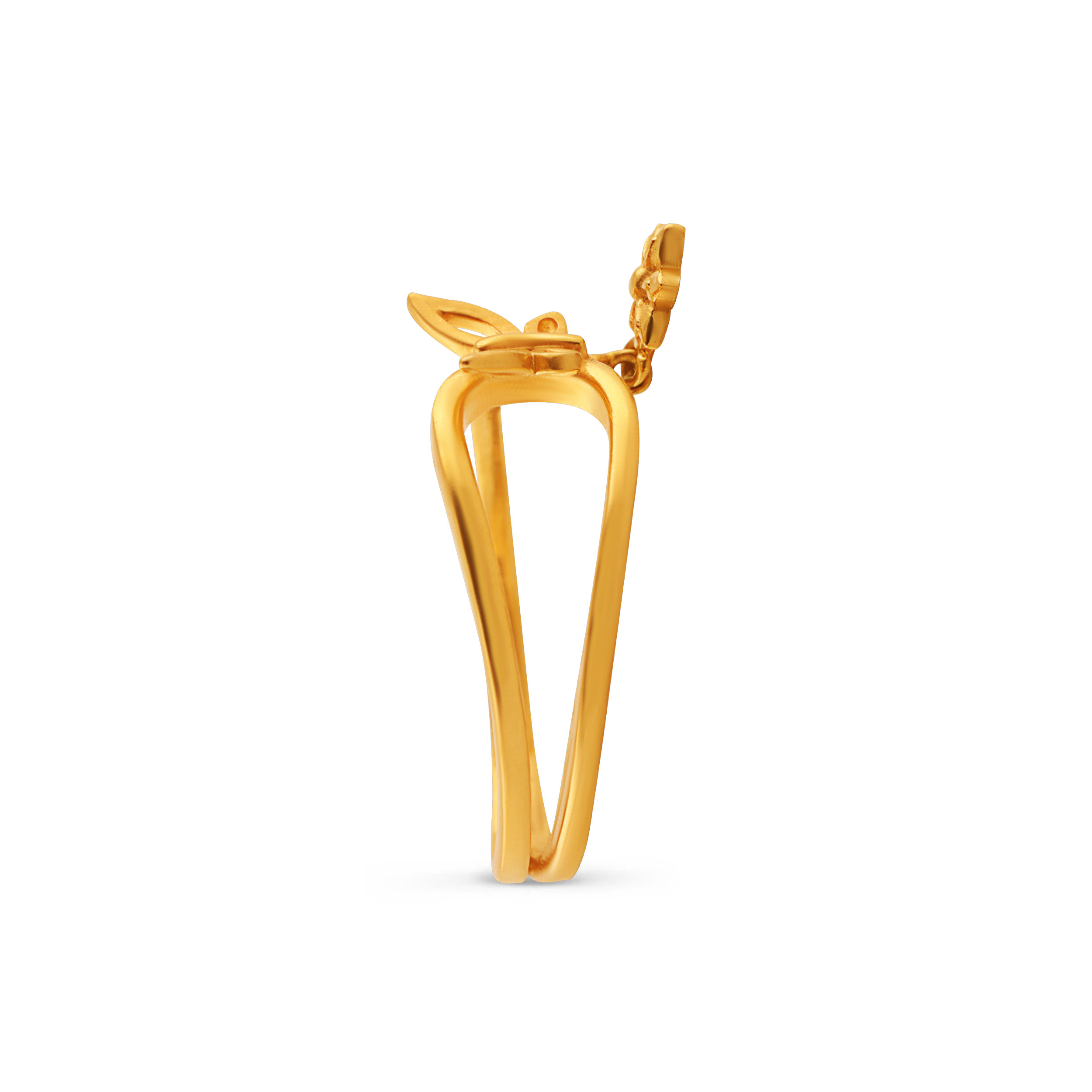 Petal Play Gold Ring - Senco Gold and Diamonds