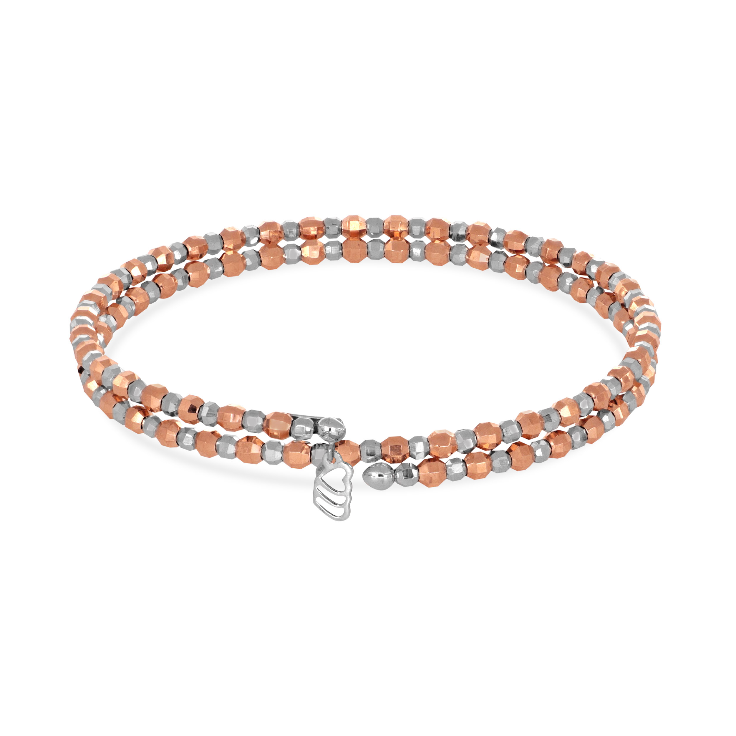 Yugeni Spiral Platinum Bracelet - Senco Gold and Diamonds