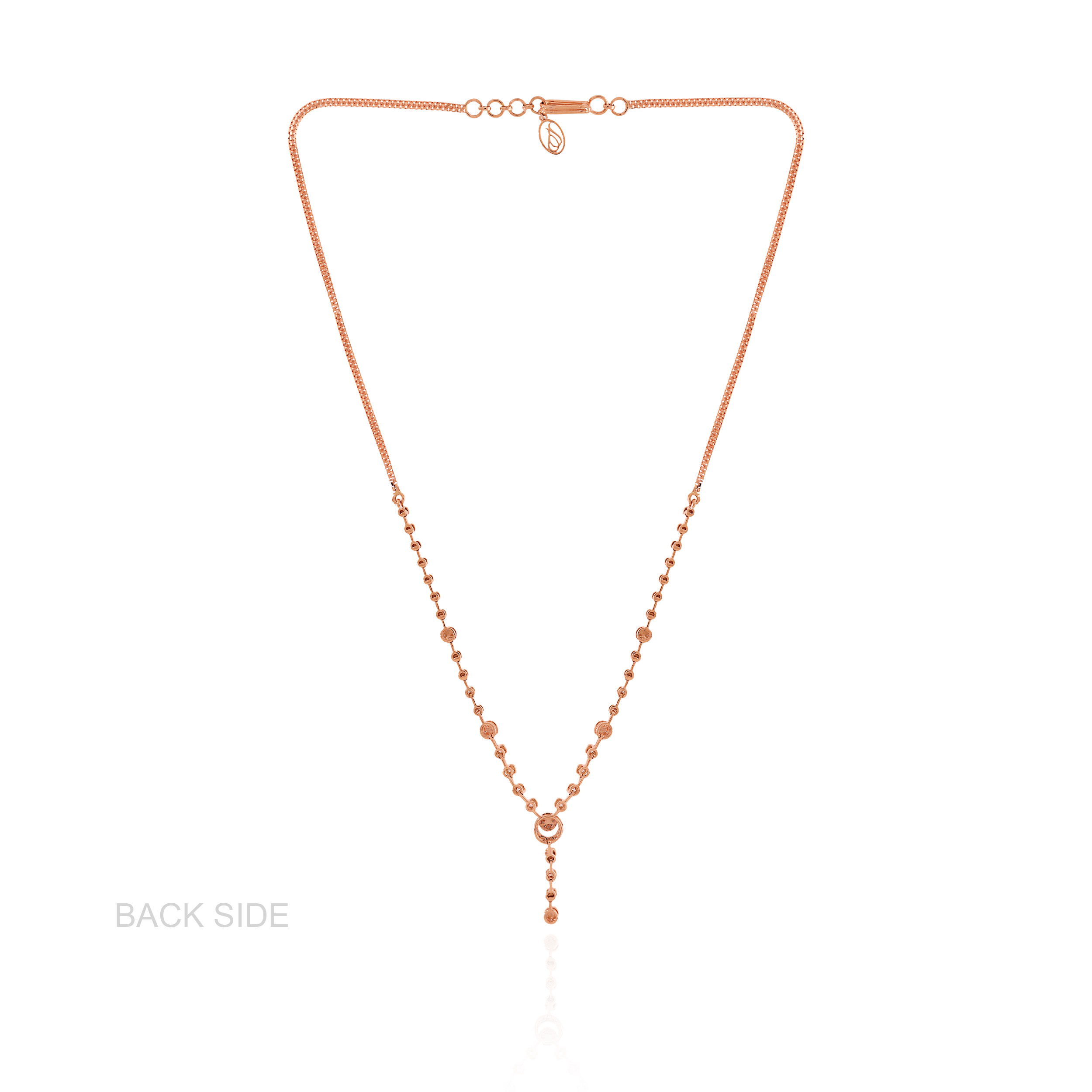 Noir Rosé Diamond Necklace - Senco Gold and Diamonds