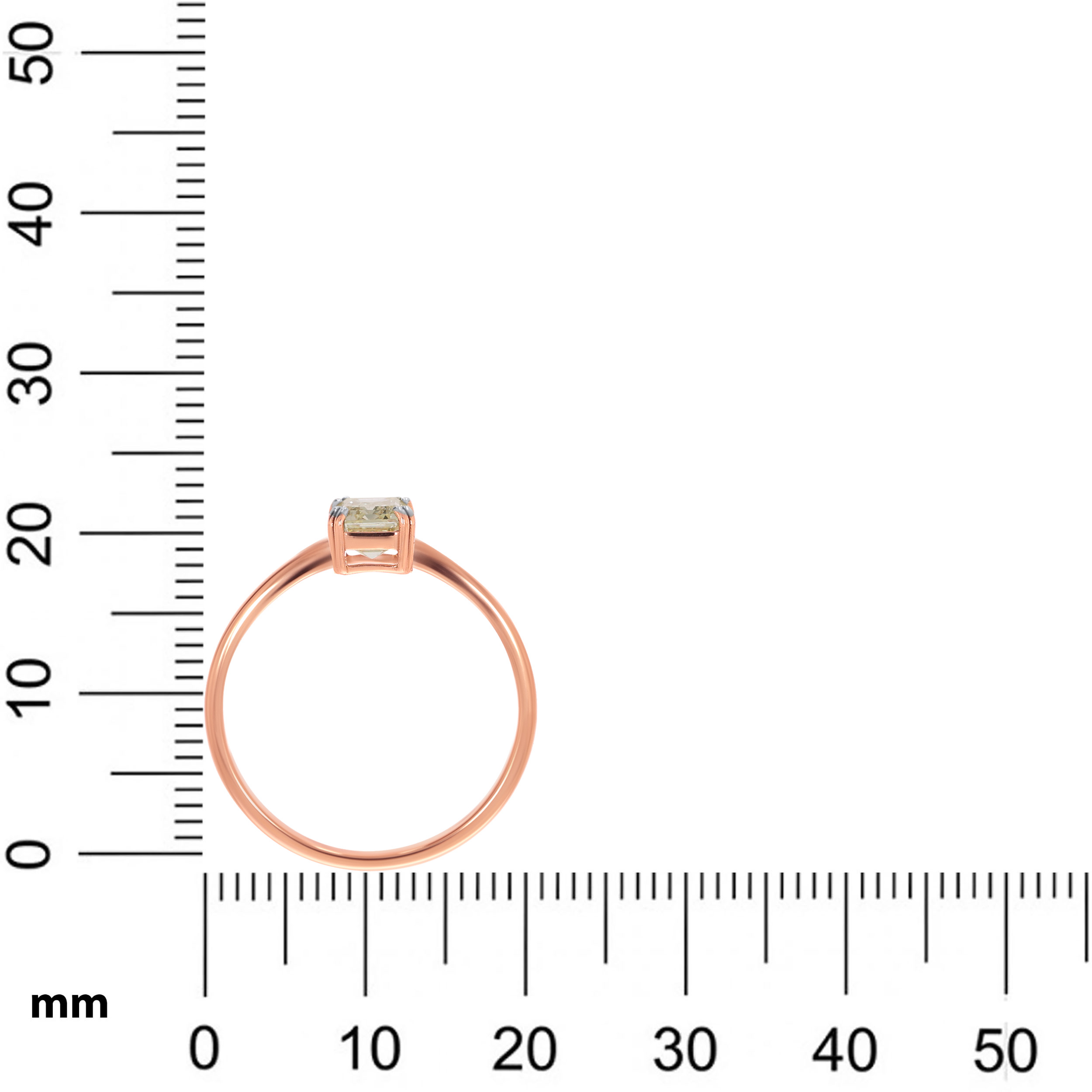 Solo Shimmer Solitaire Ring - Senco Gold and Diamonds