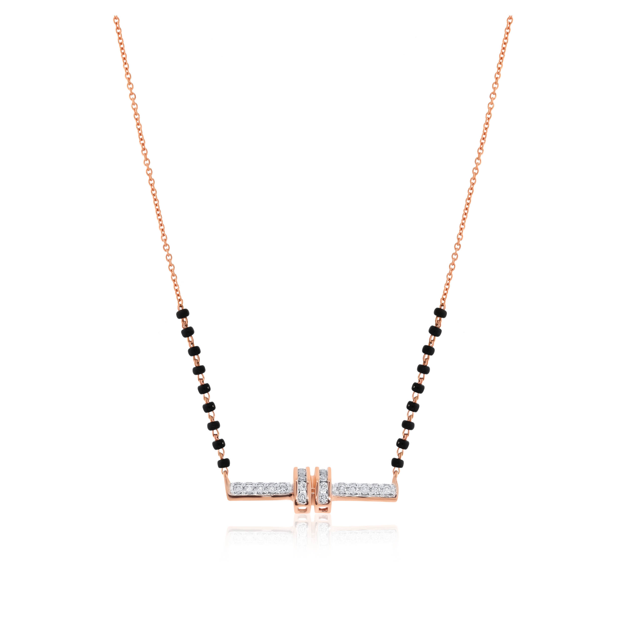 Unity of Souls Diamond Mangalsutra - Senco Gold and Diamonds