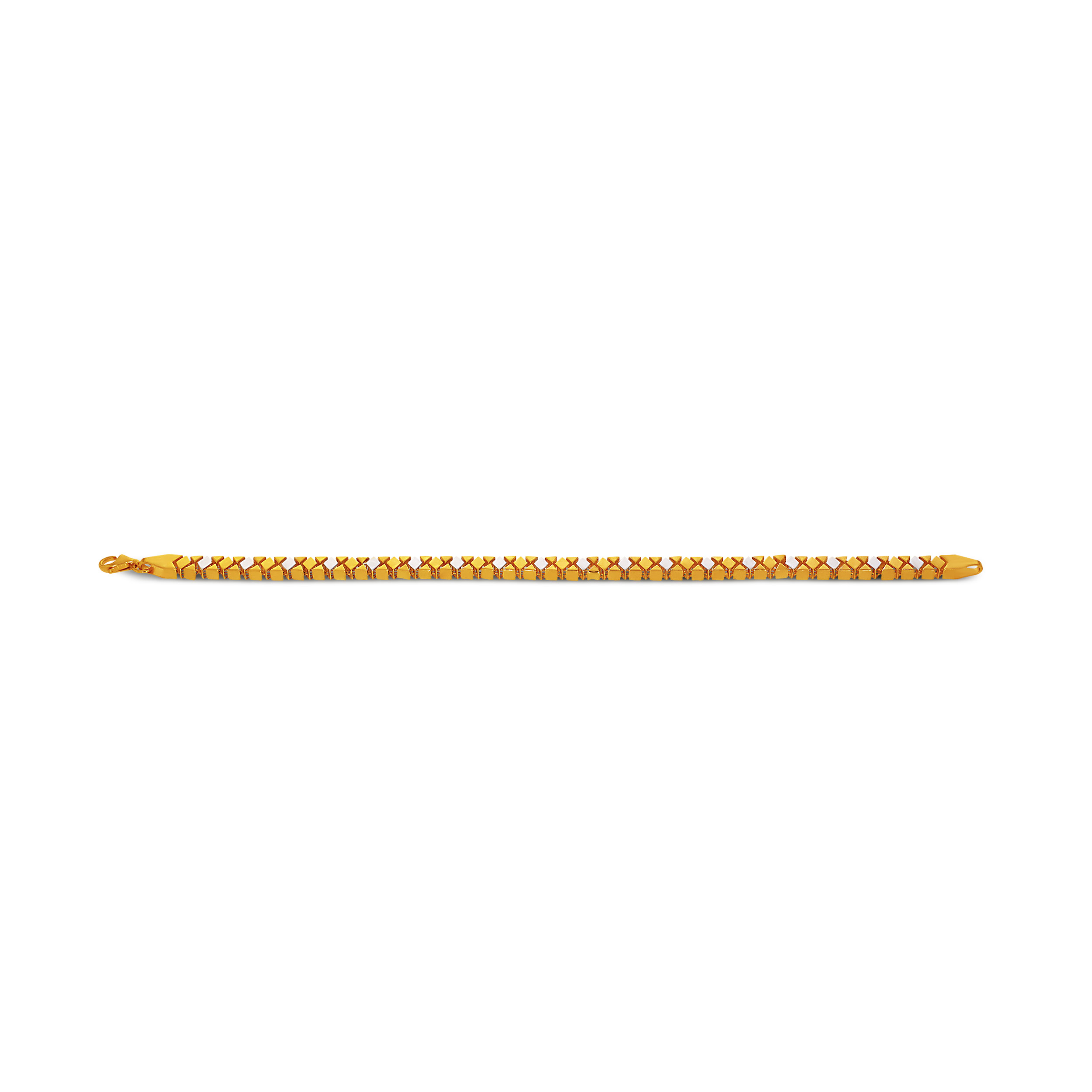 Crestline Men’s Gold Wristlet - Senco Gold and Diamonds