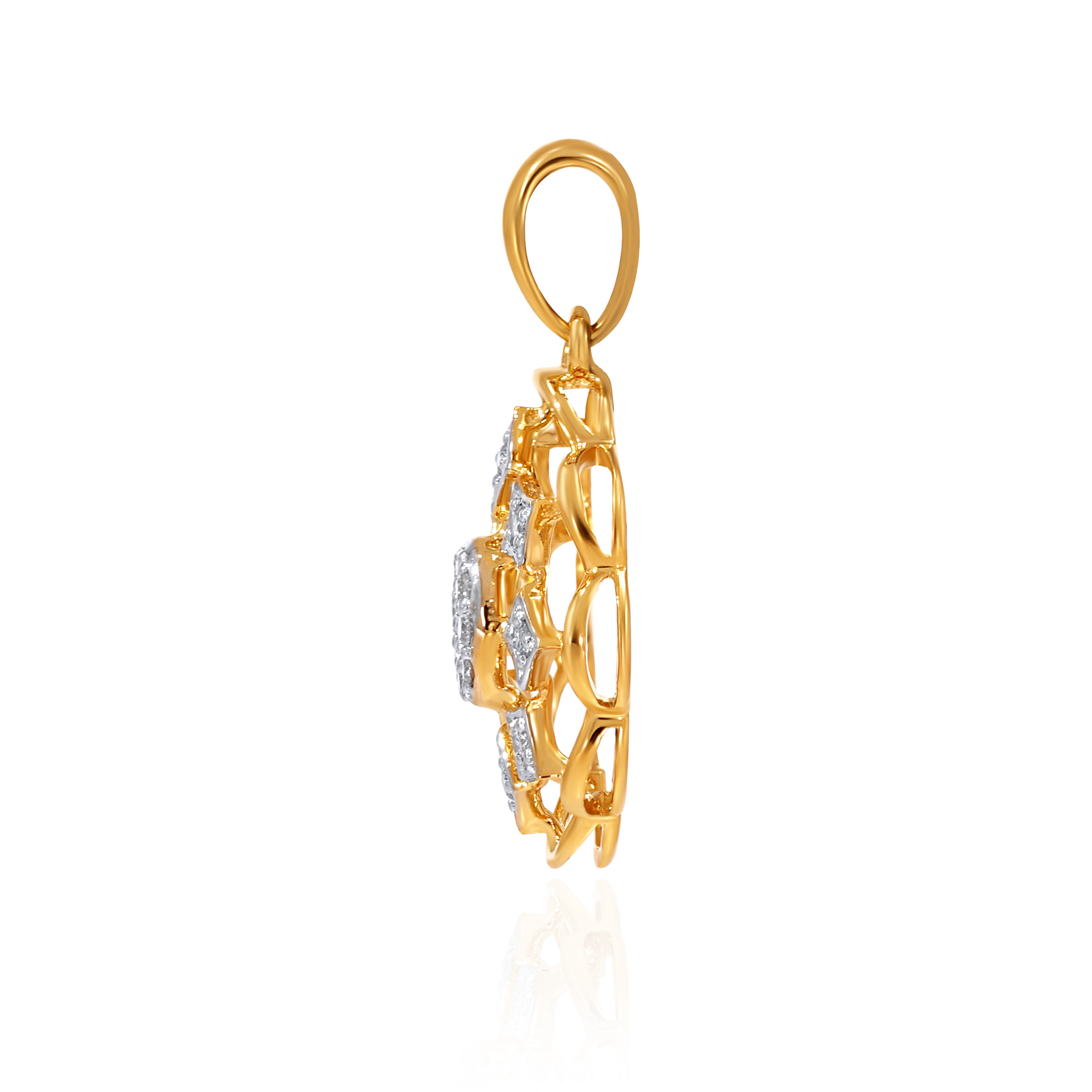 14K Yellow Gold Pendant DPN-D000748787 - Senco Gold and Diamonds
