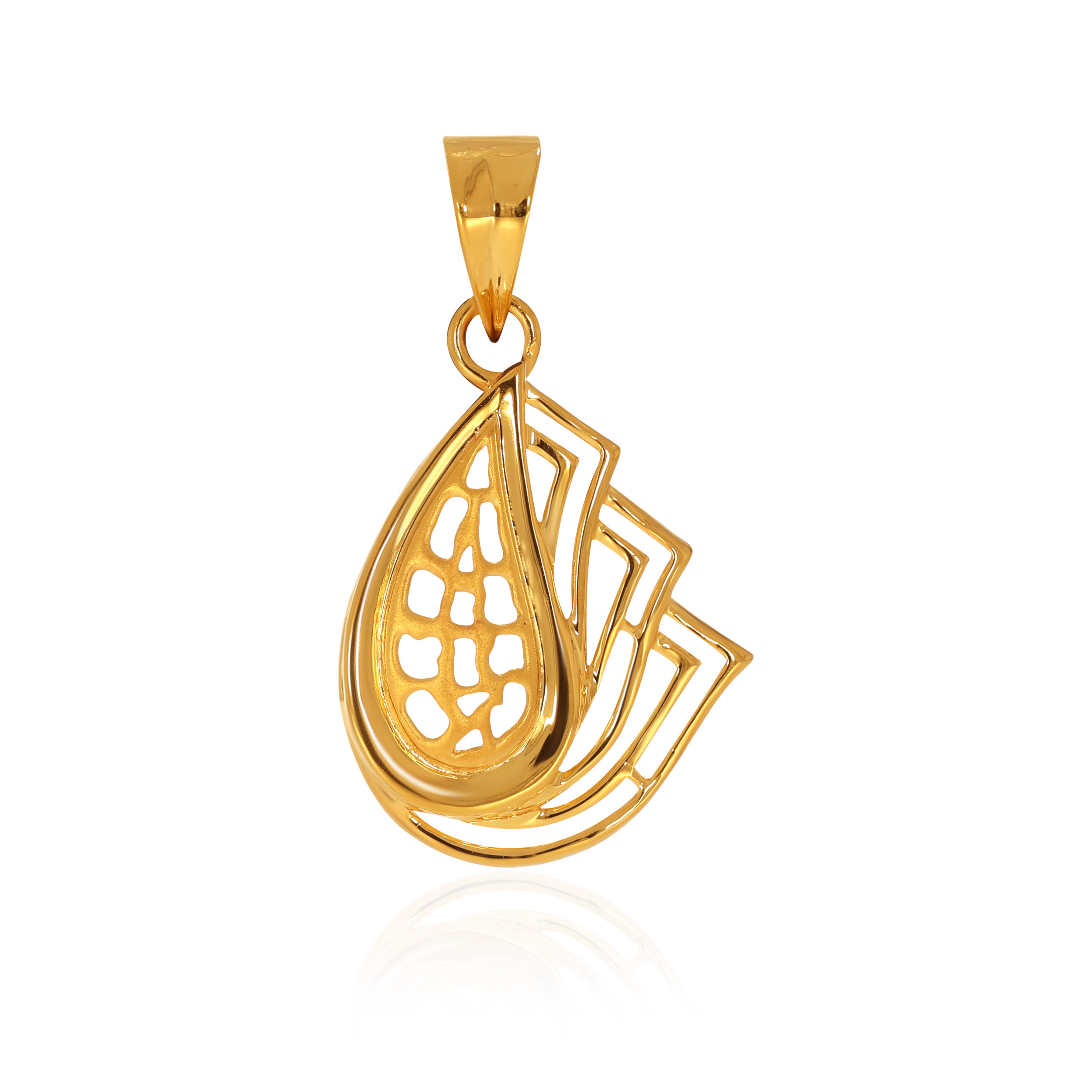 22K Yellow Gold Gold Pendant-GPN-D000759490 - Senco Gold and Diamonds