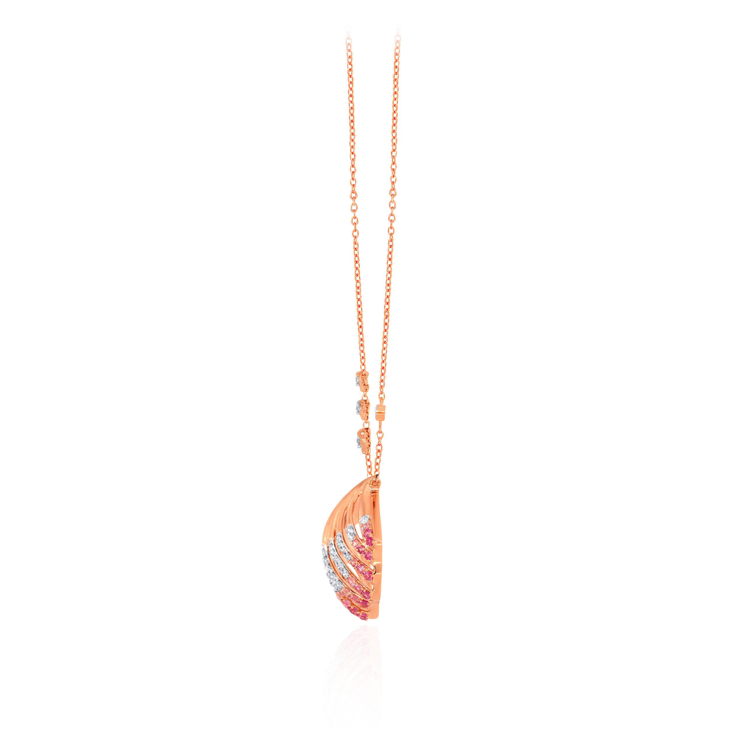 Ocean's Hues Diamond Chain Pendant - Senco Gold and Diamonds