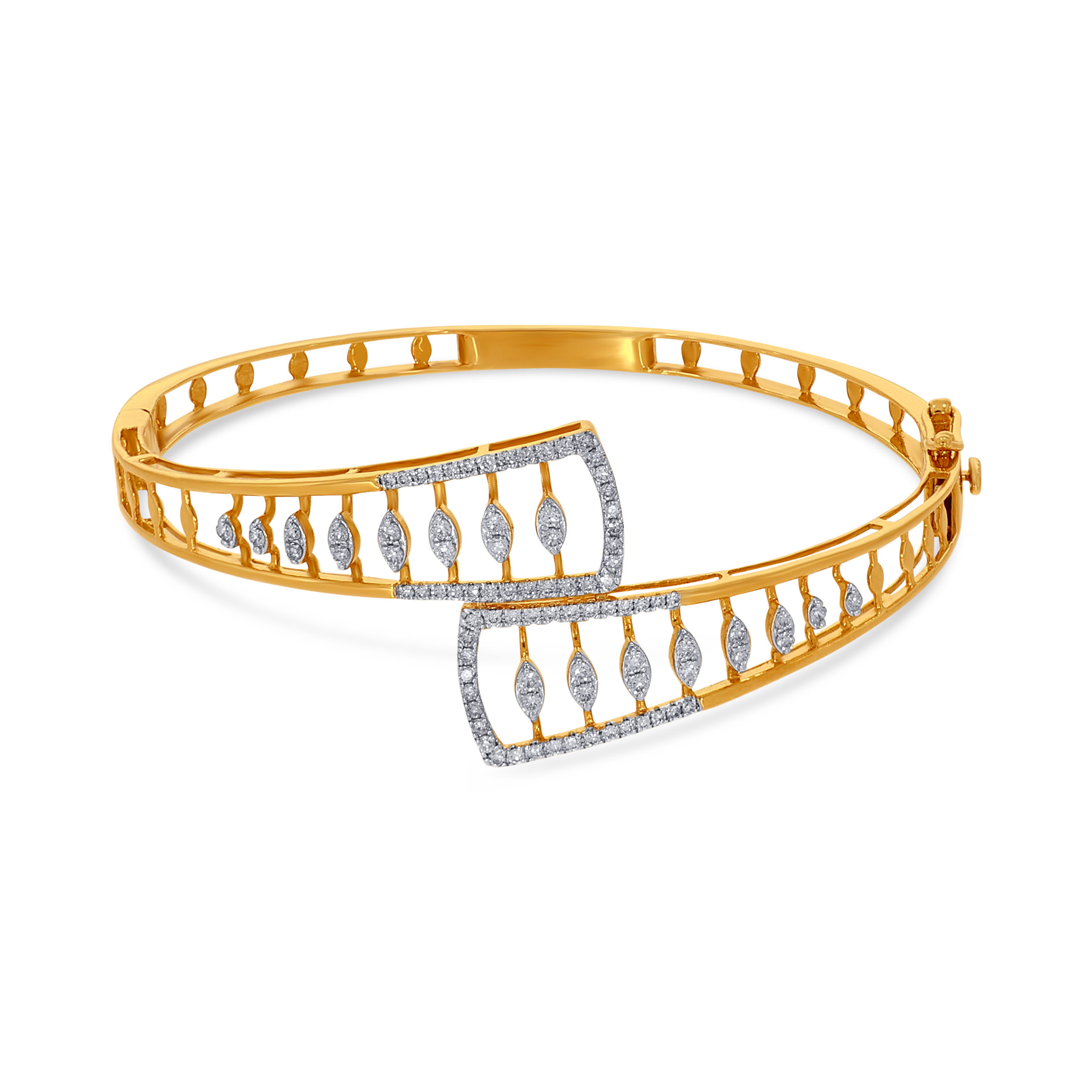 Intertwined Radiance Diamond Bracelet - Senco Gold and Diamonds