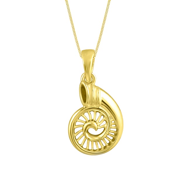 Sweet Melody Gold Pendant - Senco Gold and Diamonds