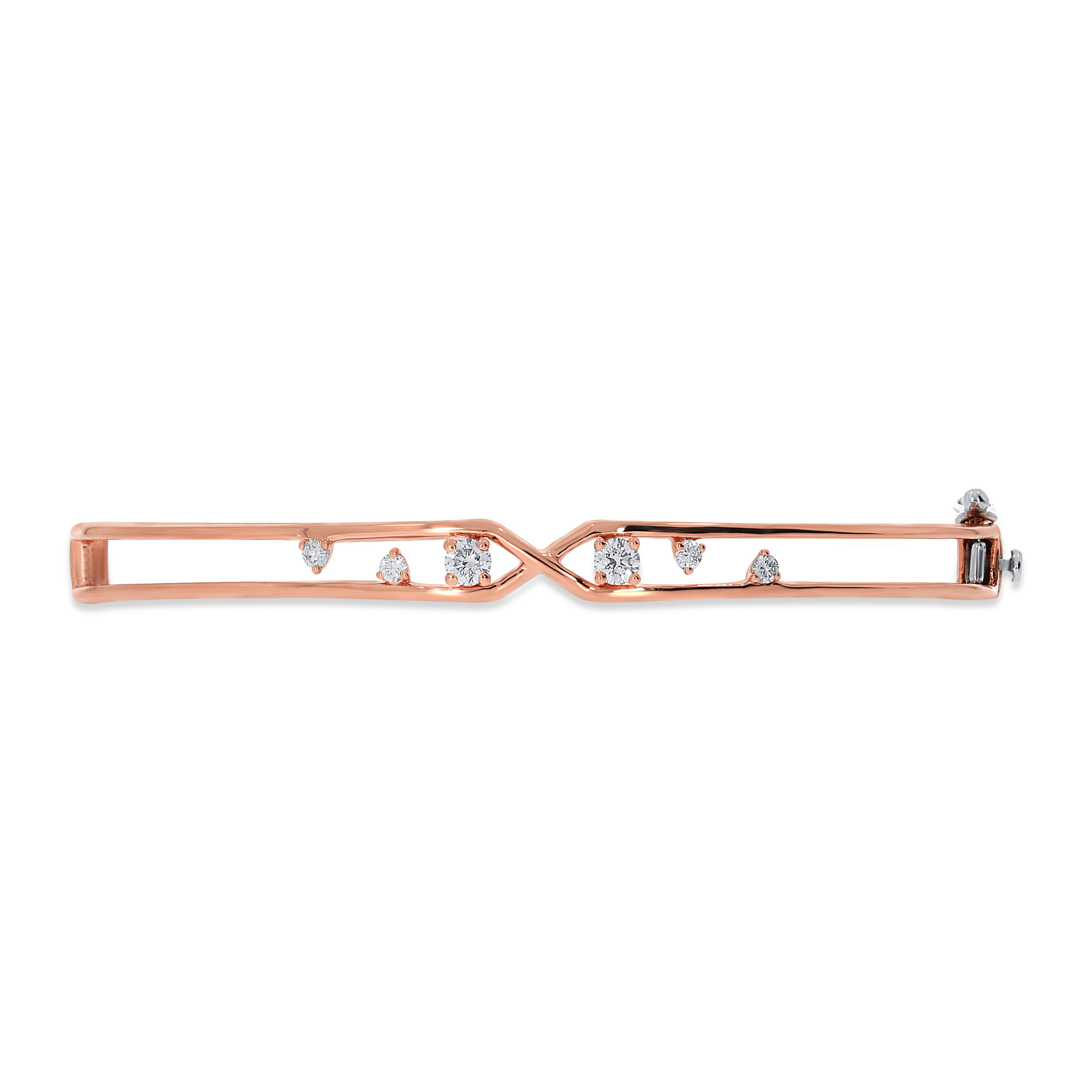 Directional Duo Platinum Bracelet - Senco Gold and Diamonds