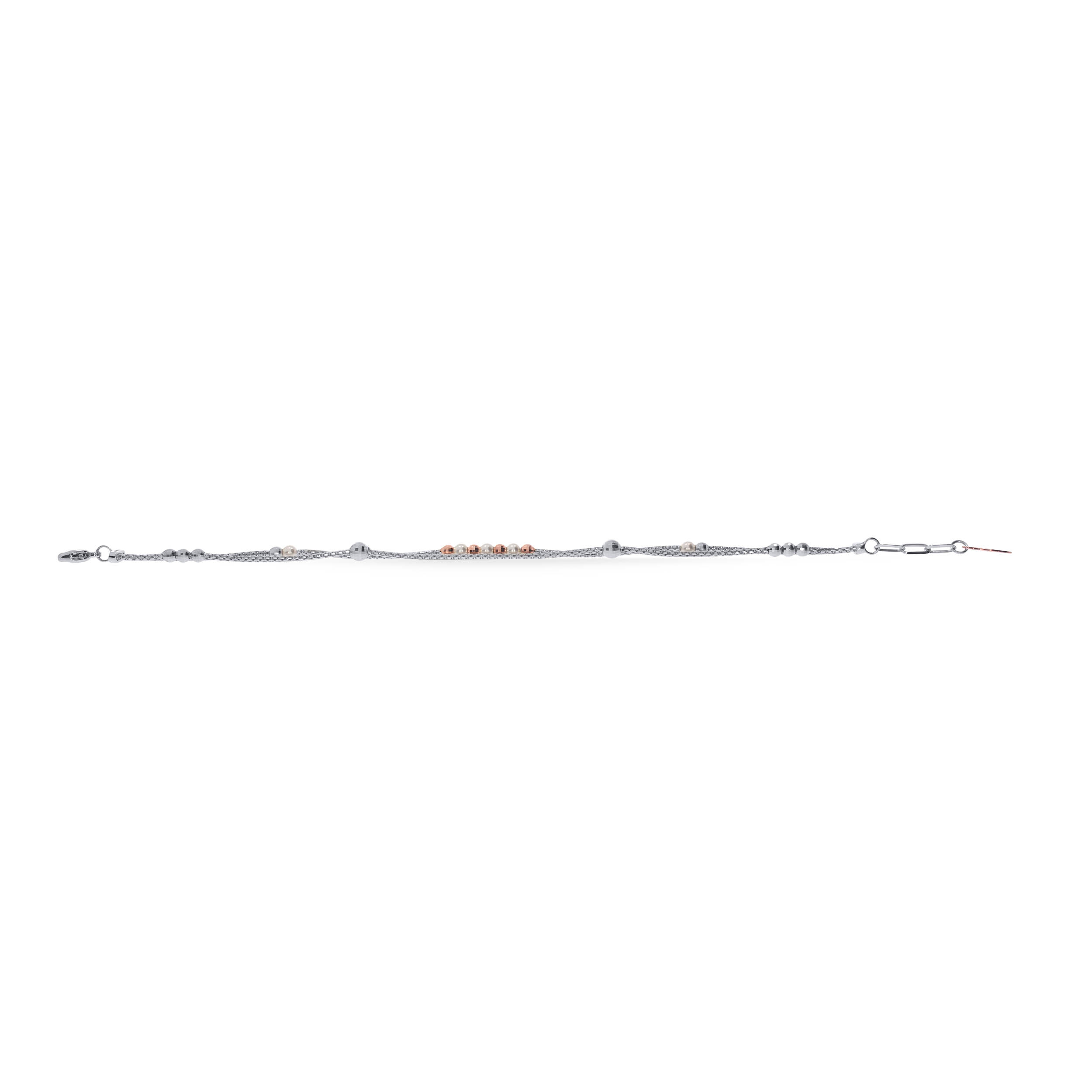 Adorable Spherical Array Platinum Bracelet - Senco Gold and Diamonds