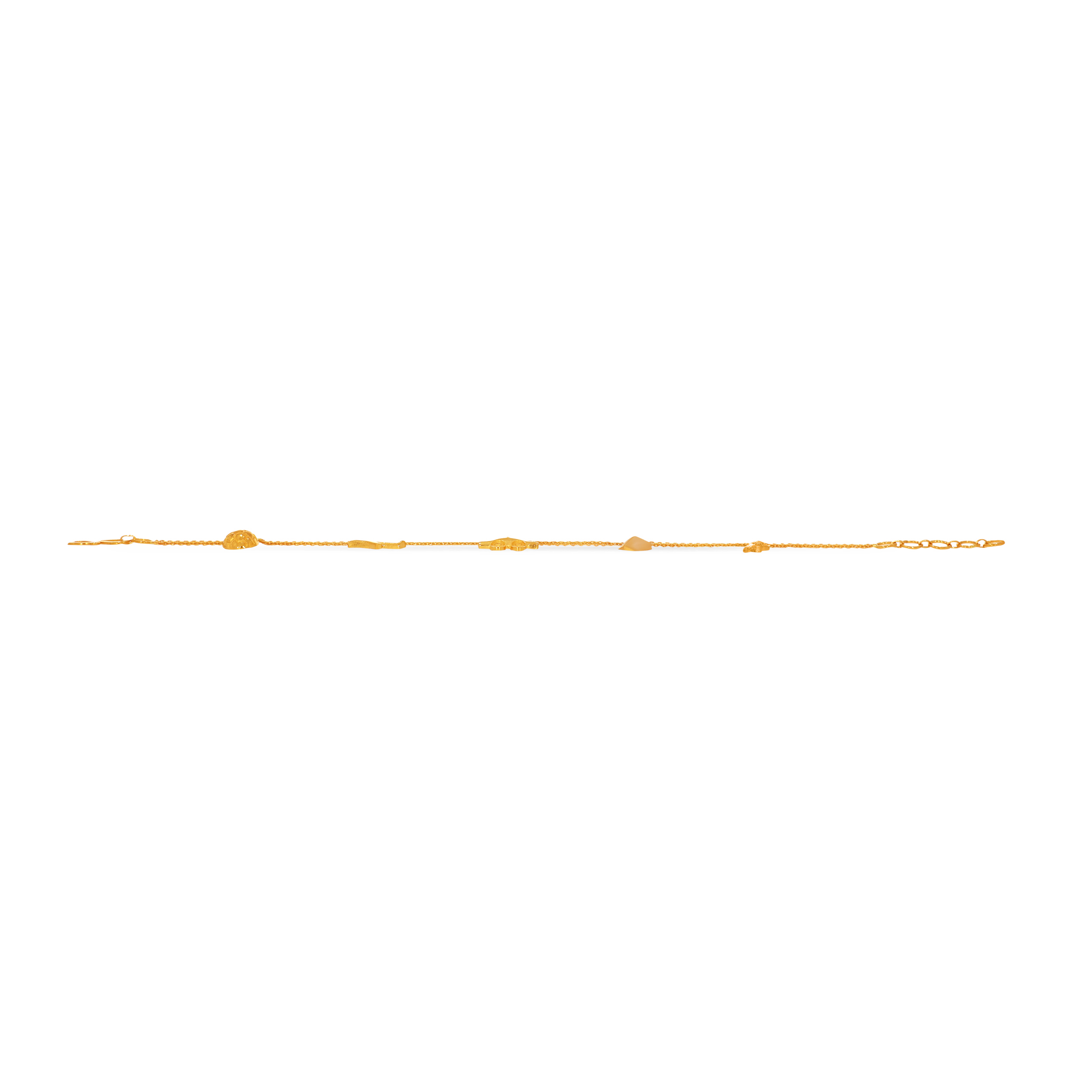 Sunlit Elegance Gold Bracelet - Senco Gold and Diamonds