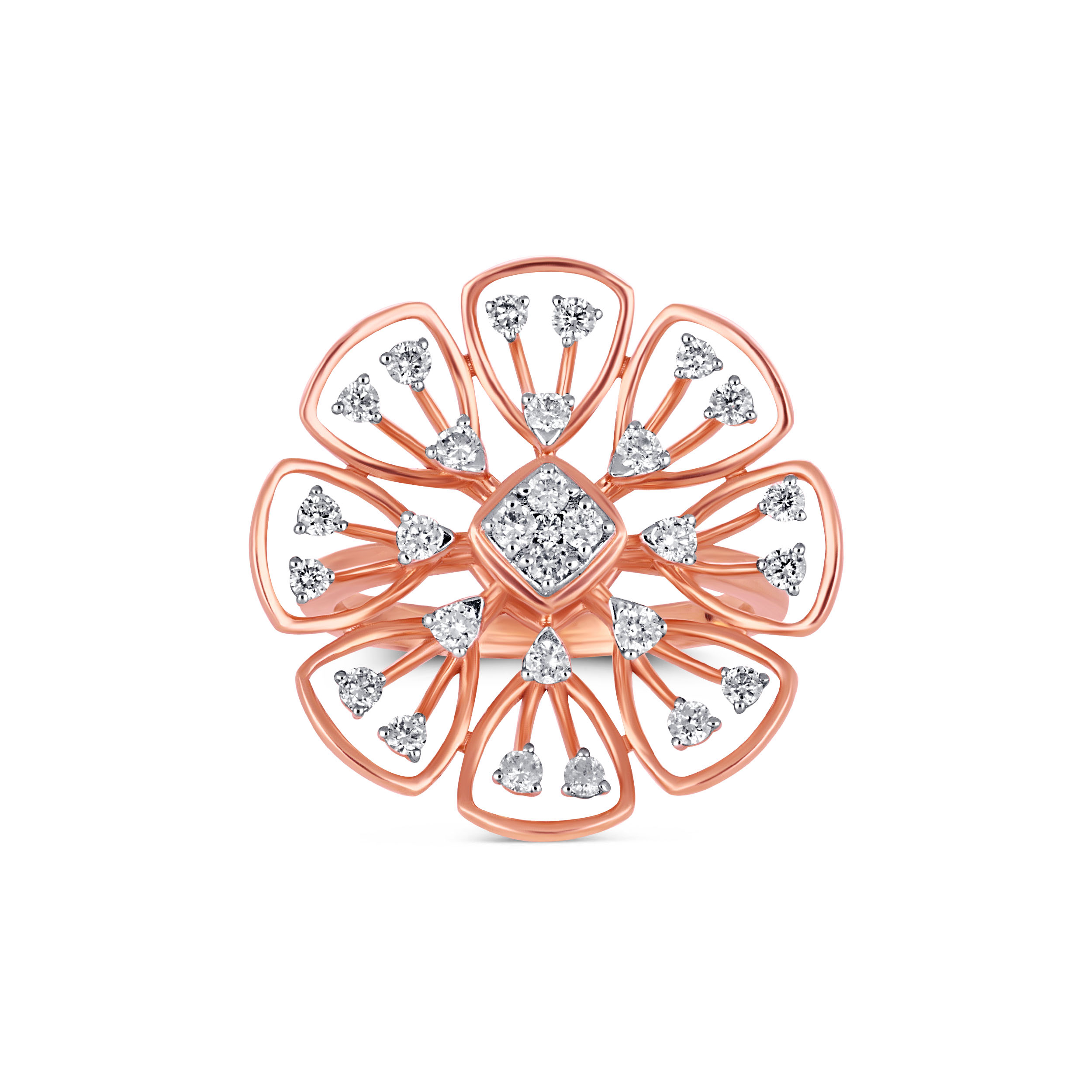 Mandala Aura Diamond Ring
