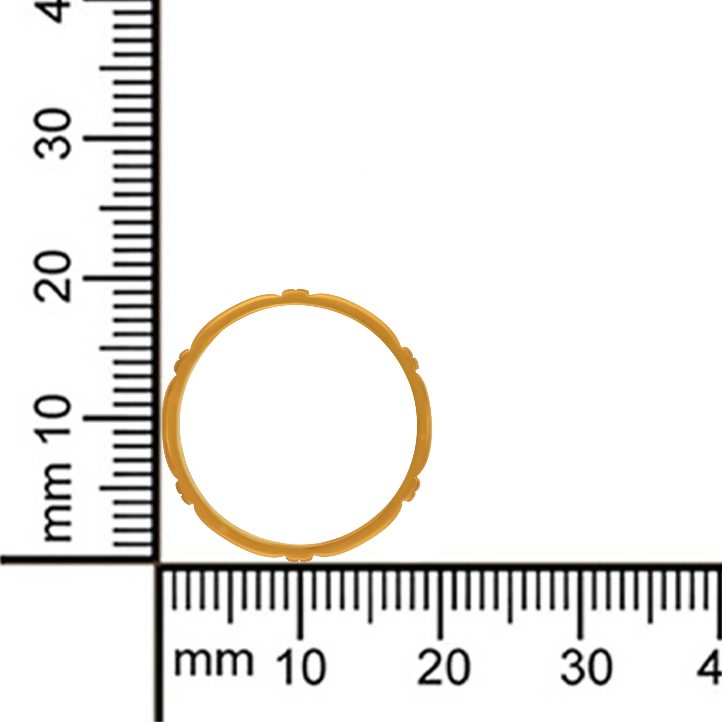 Understated Elegance Gold Band - Senco Gold and Diamonds