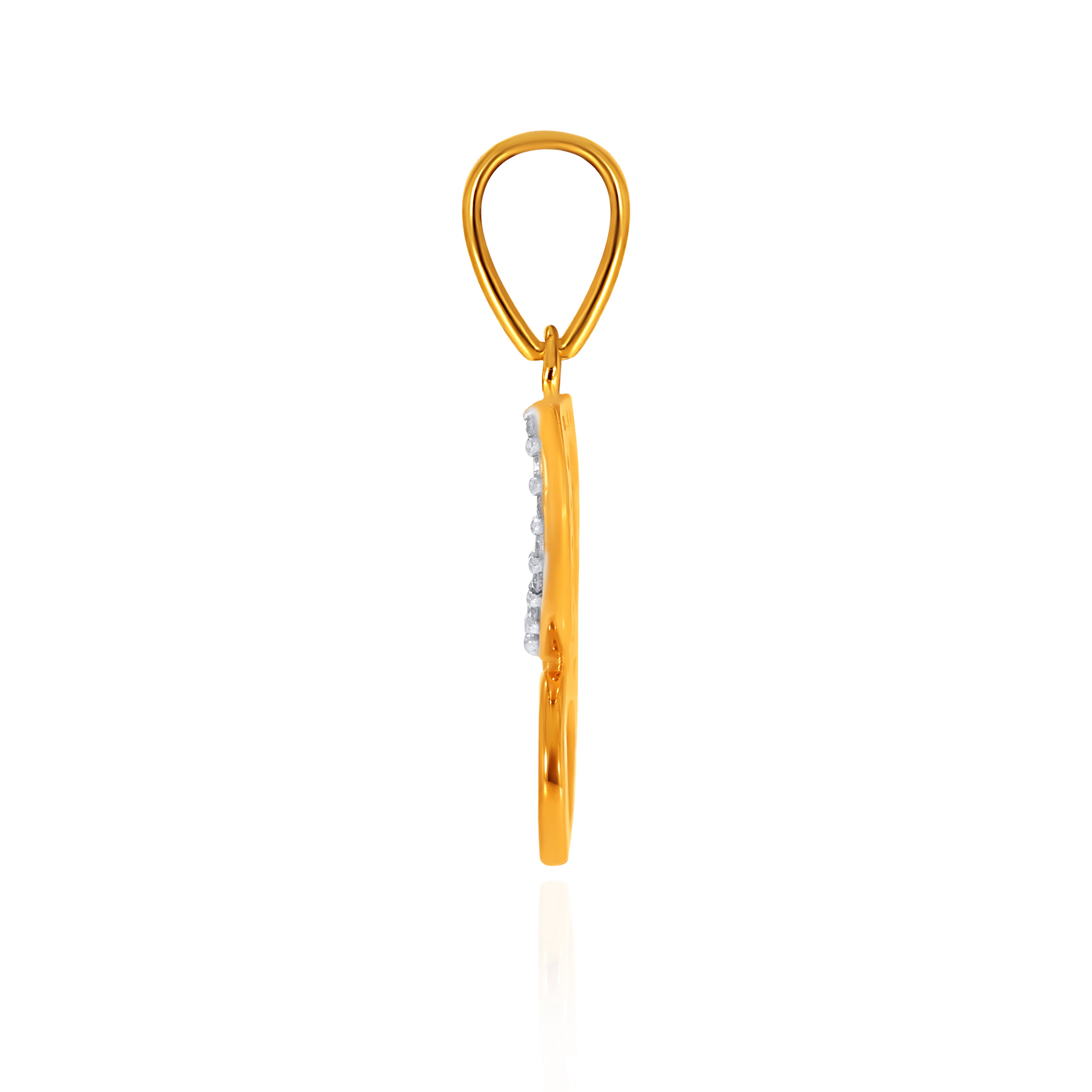 Sacred Sparkle Ganesh Diamond Pendant - Senco Gold and Diamonds