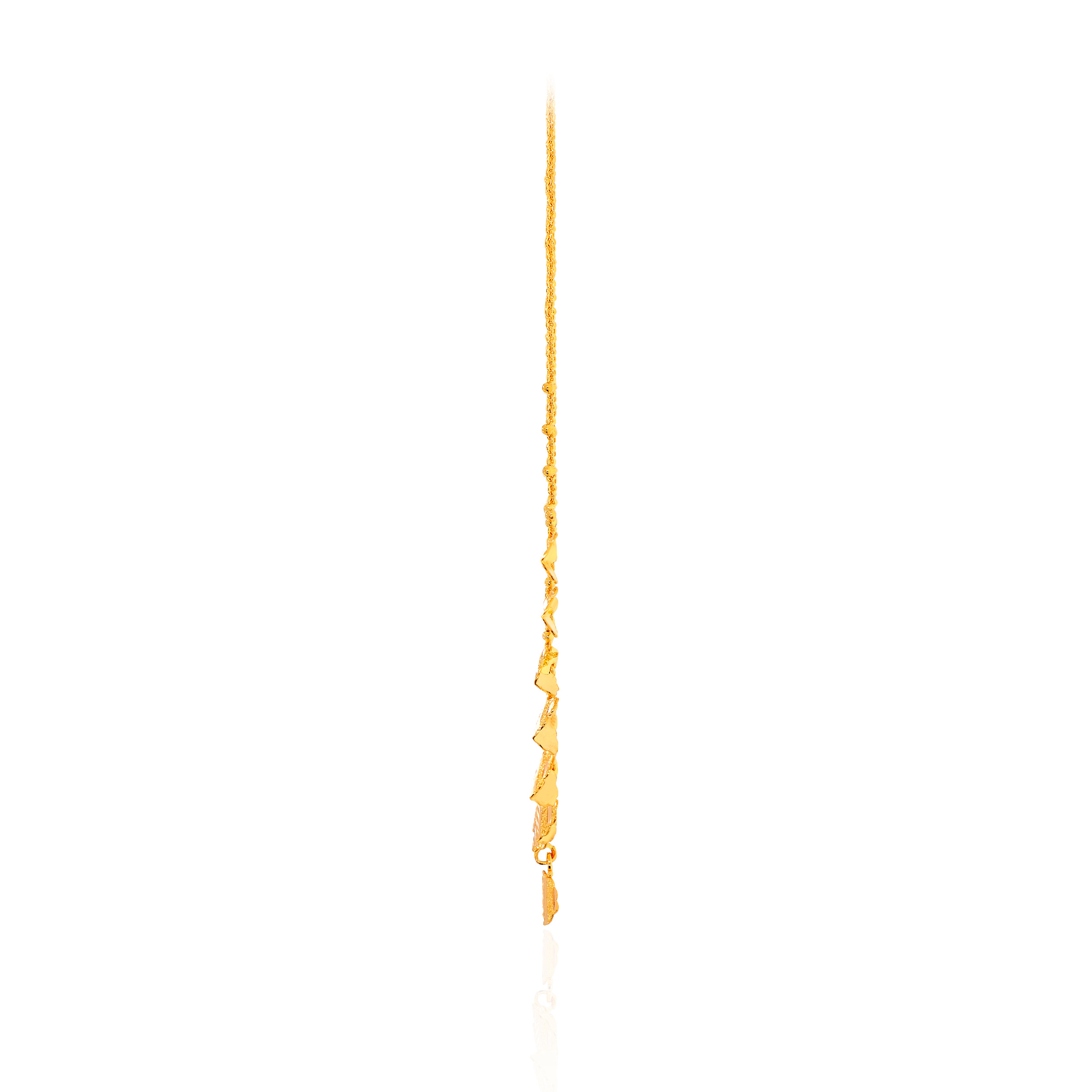 22K Yellow Gold Sleek Necklace-GN-D000709932 - Senco Gold and Diamonds