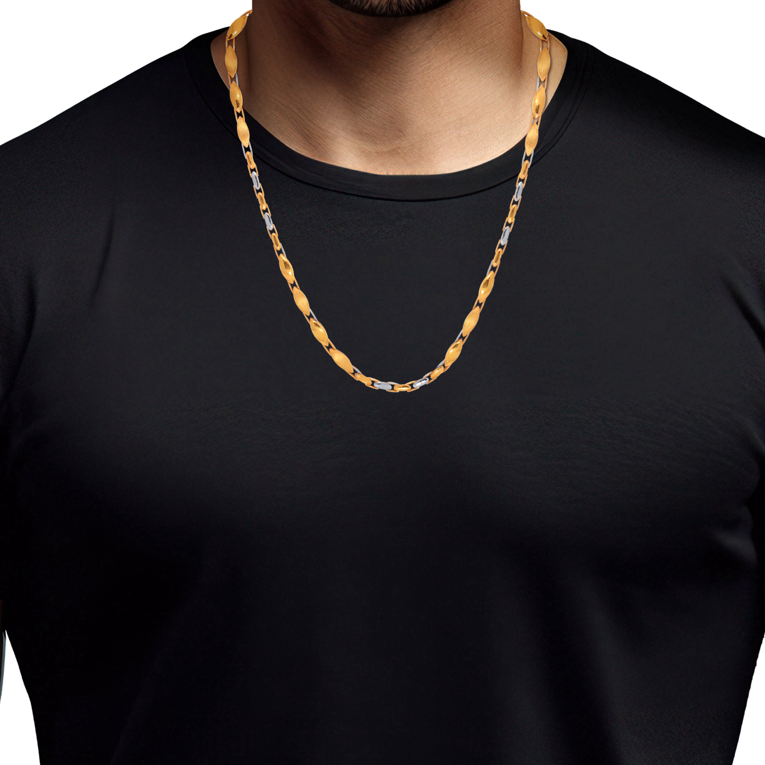 Gallant Machismo Men Gold Chain - Senco Gold and Diamonds