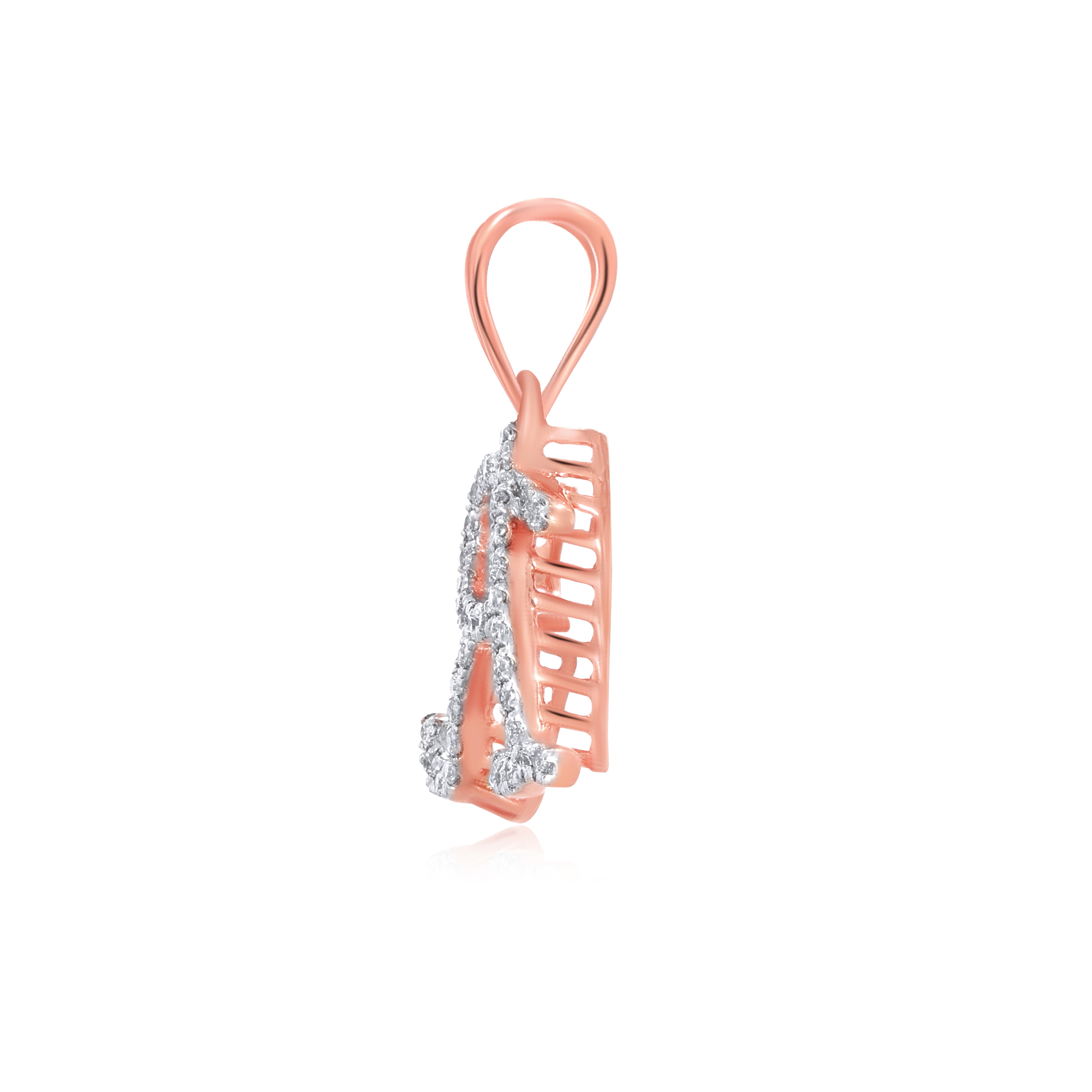 Ravishing R Alphabet Diamond Pendant - Senco Gold and Diamonds
