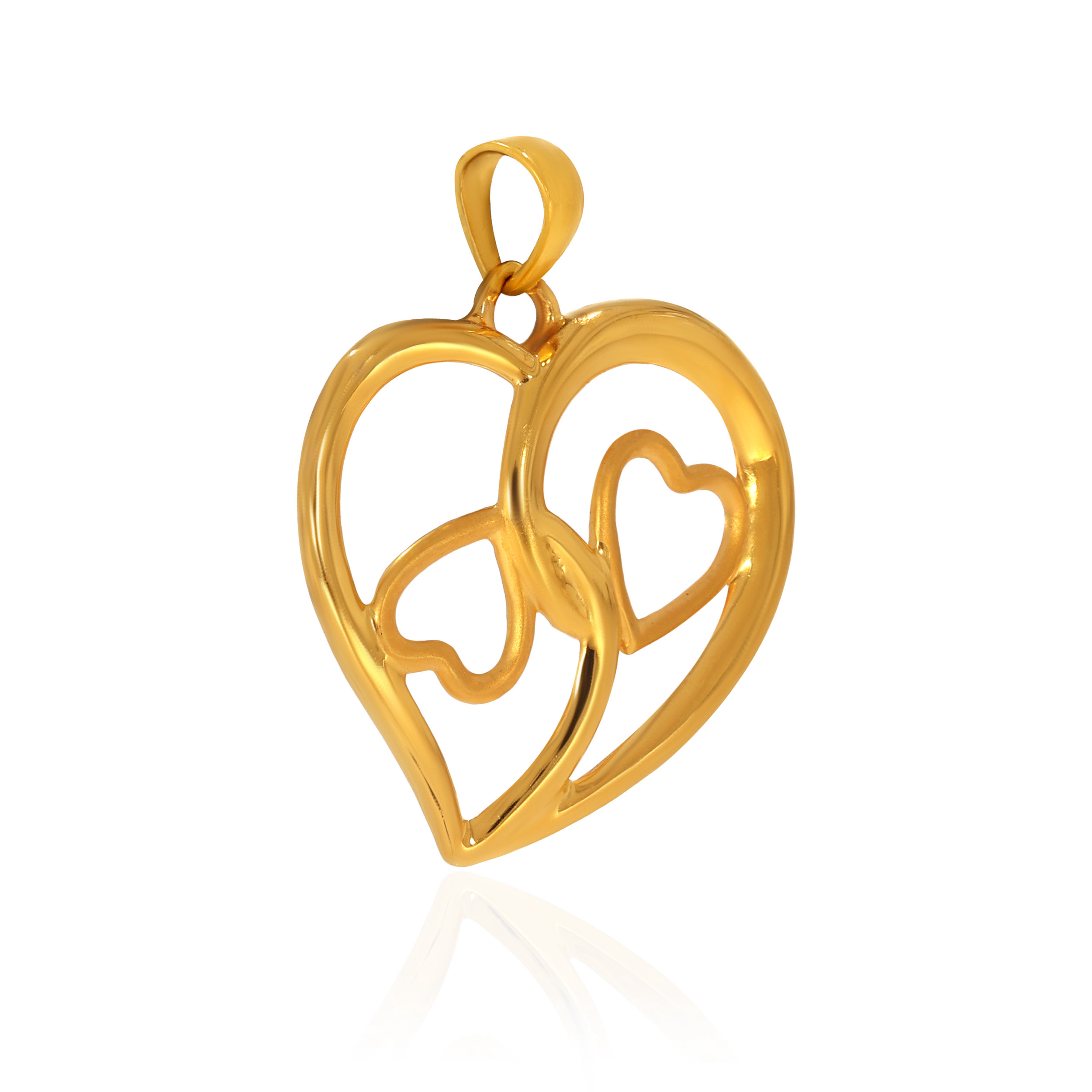 22K Yellow Gold Gold Pendant-GPN-D000748084 - Senco Gold and Diamonds