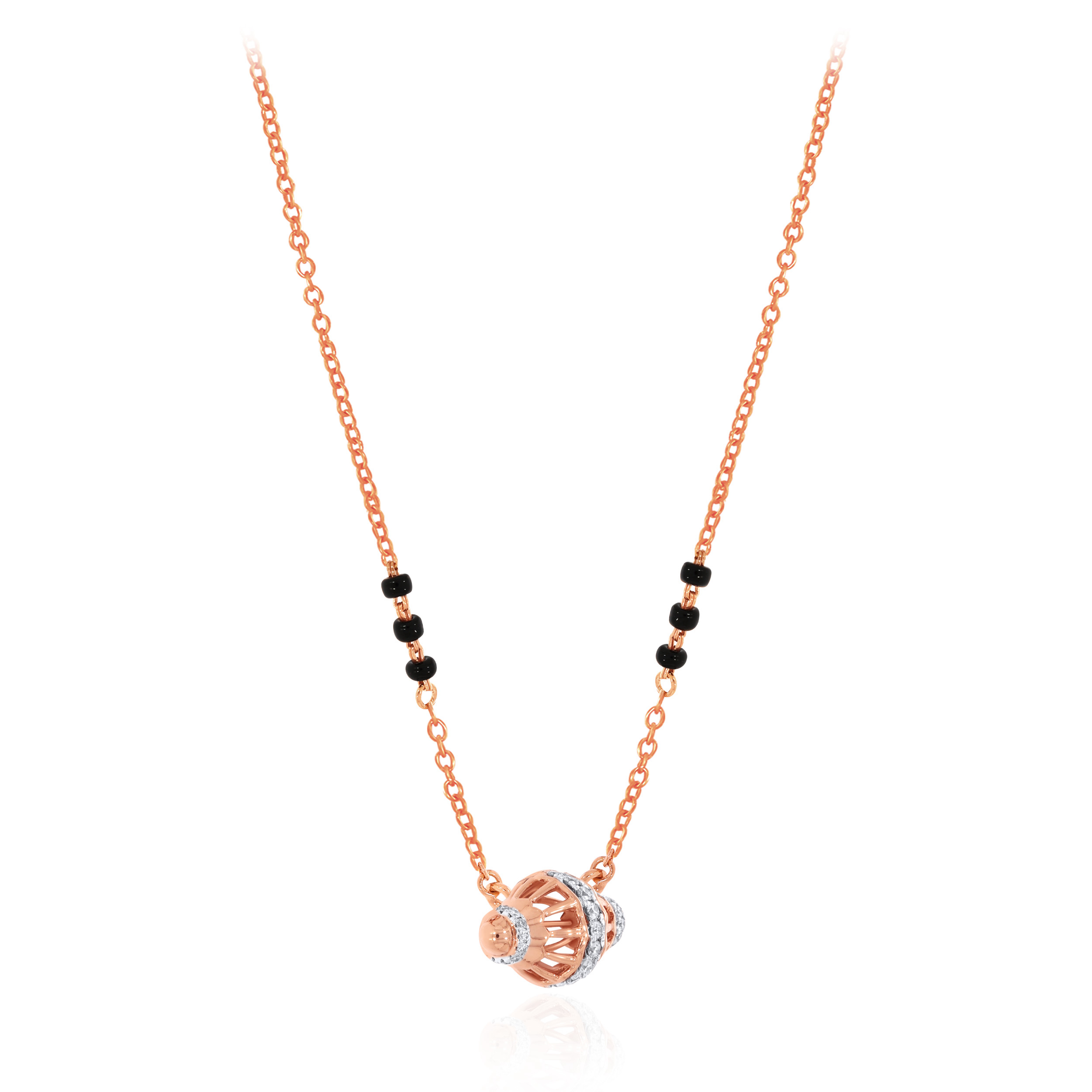 Musical Harmony Diamond Mangalsutra - Senco Gold and Diamonds