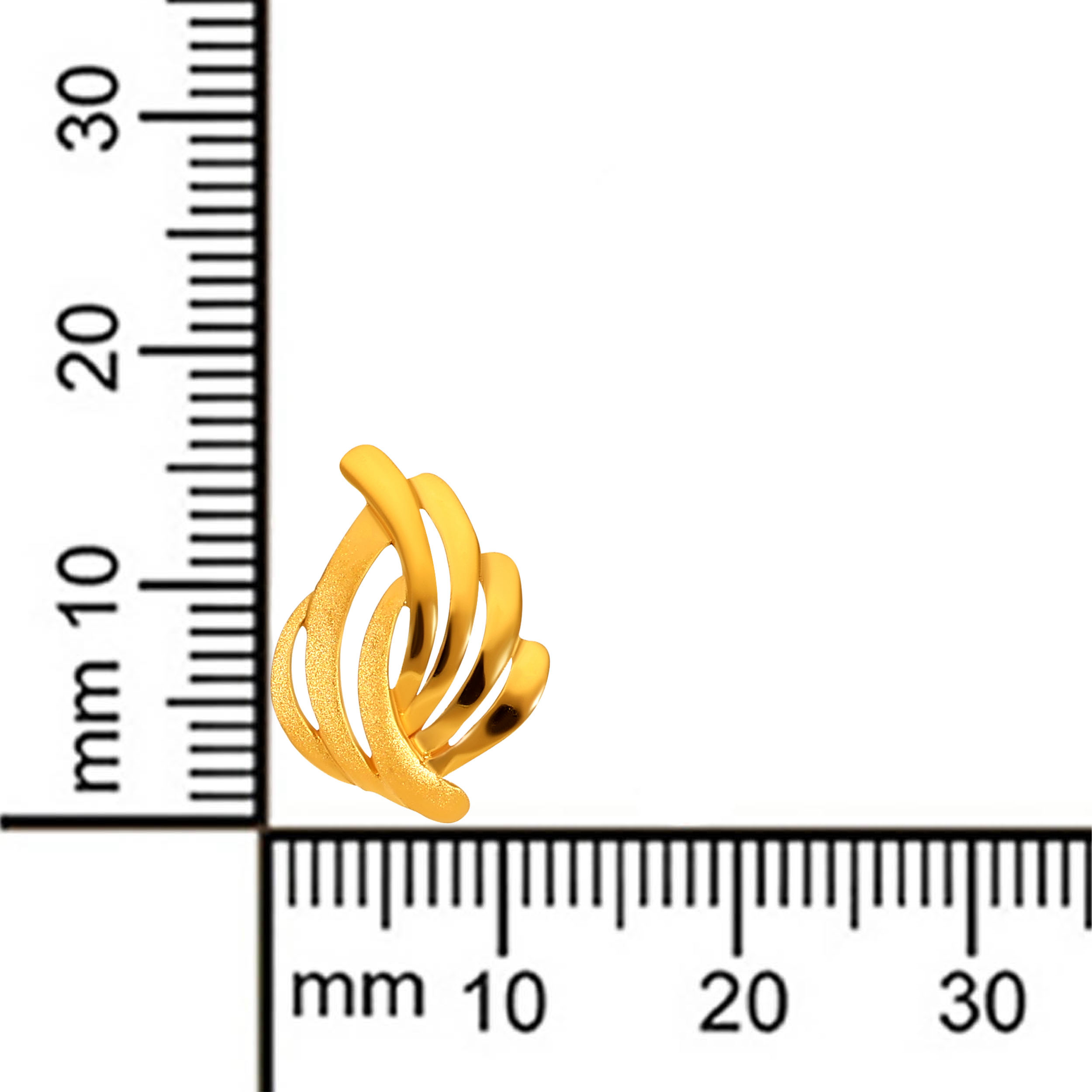 Aurum Rhapsody Gold Earrings - Senco Gold and Diamonds