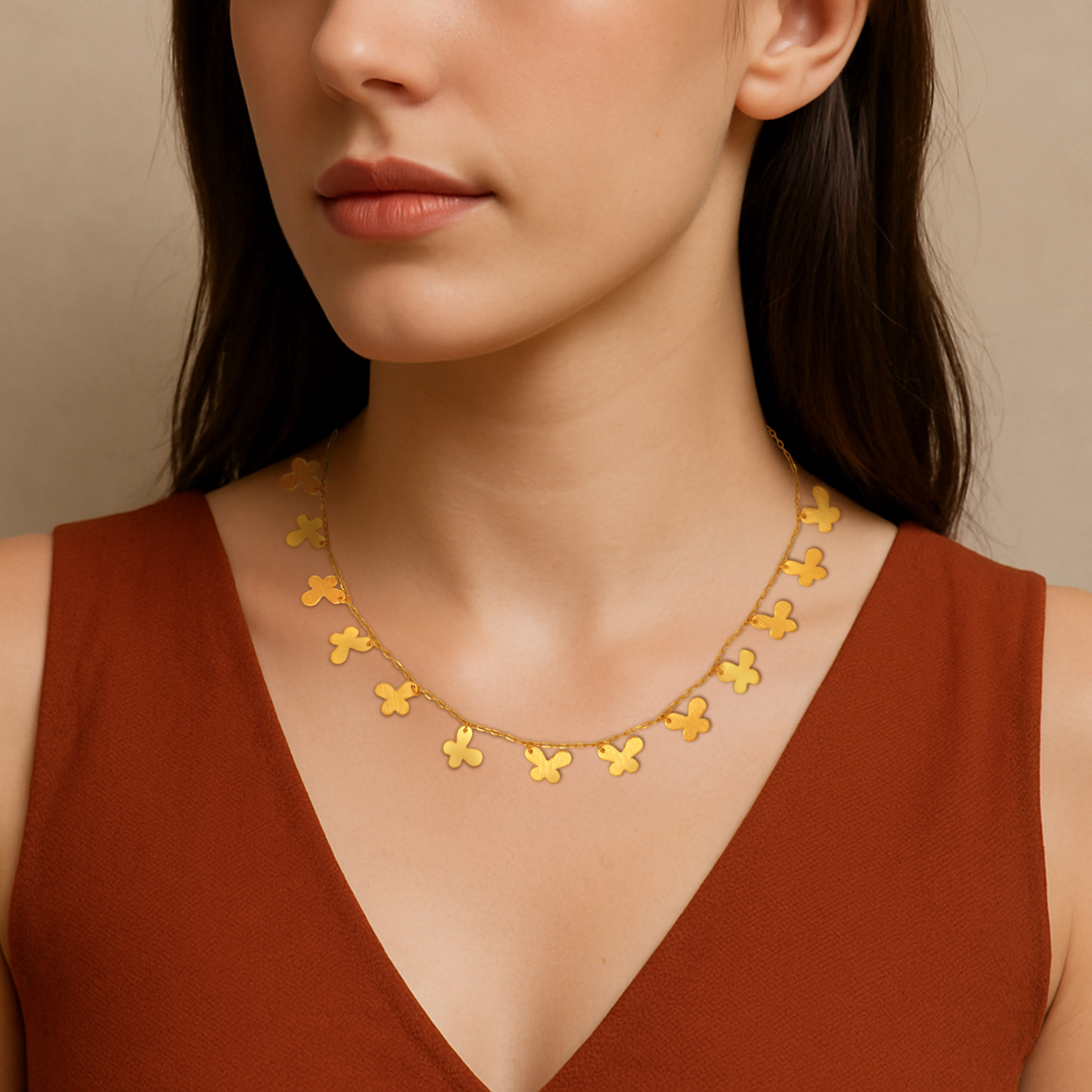 Whimsy Trail Gold Chain - Senco Gold and Diamonds