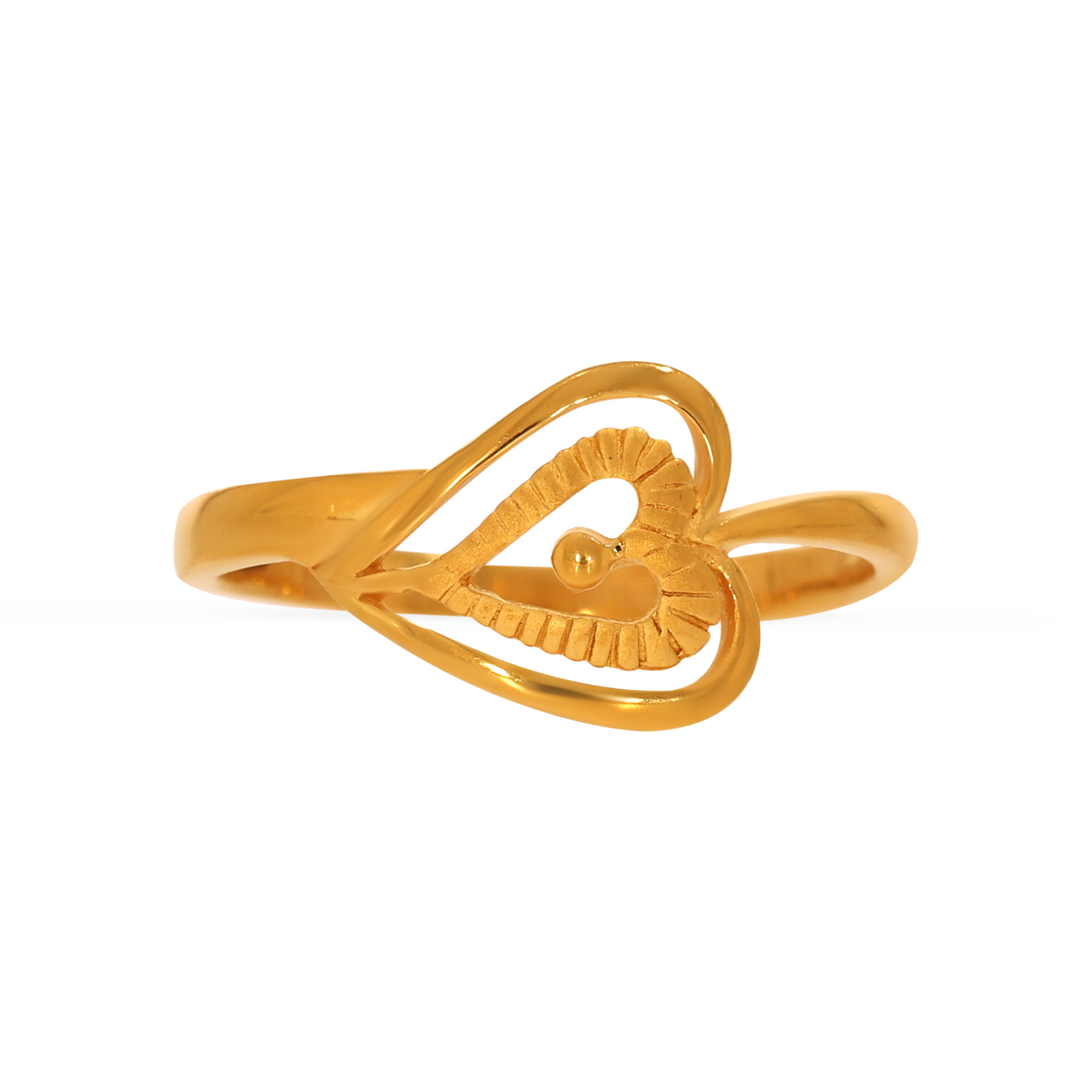 22K Yellow Gold Ring-GLR-D000075658 - Senco Gold and Diamonds