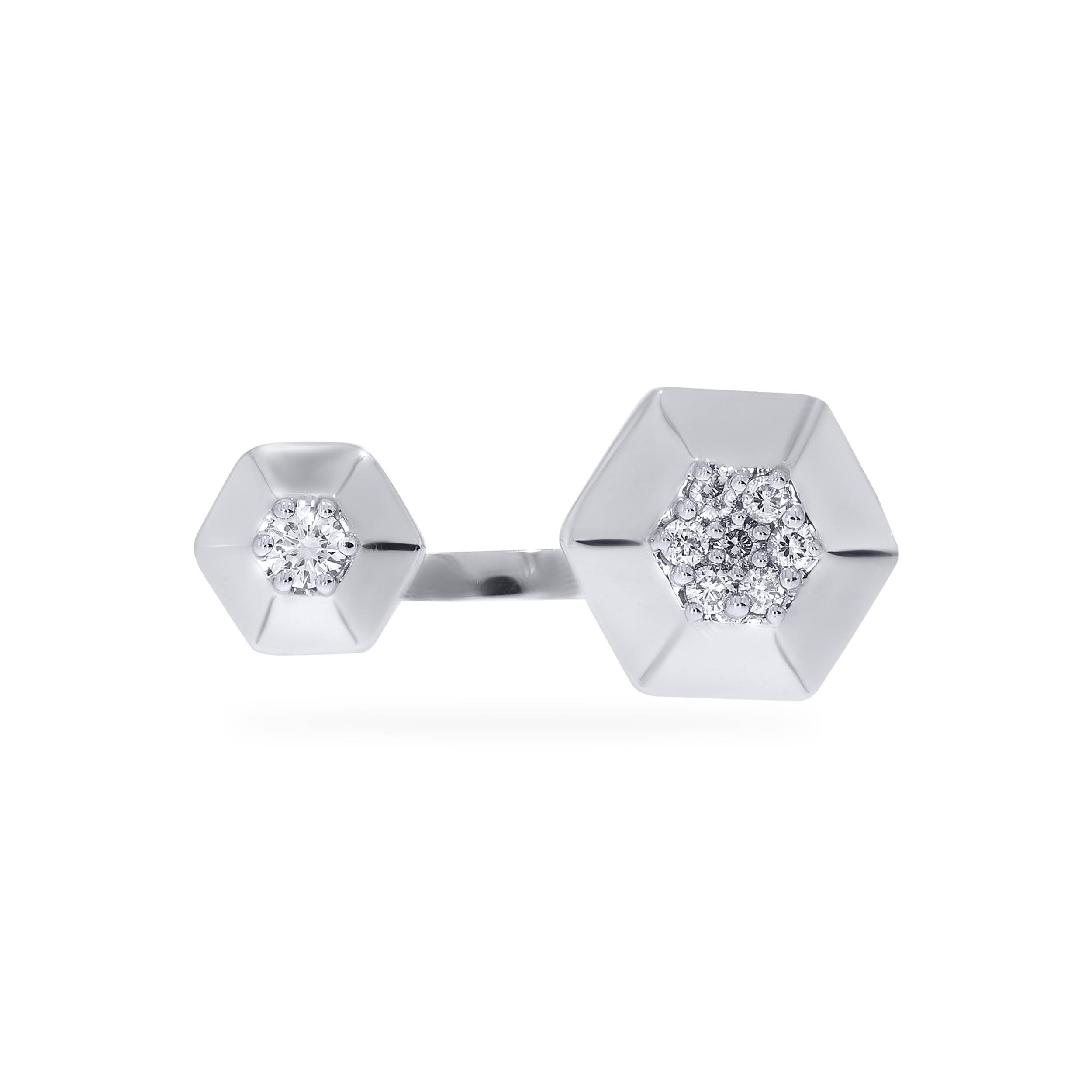 Sunshower Delight Platinum Ring - Senco Gold and Diamonds